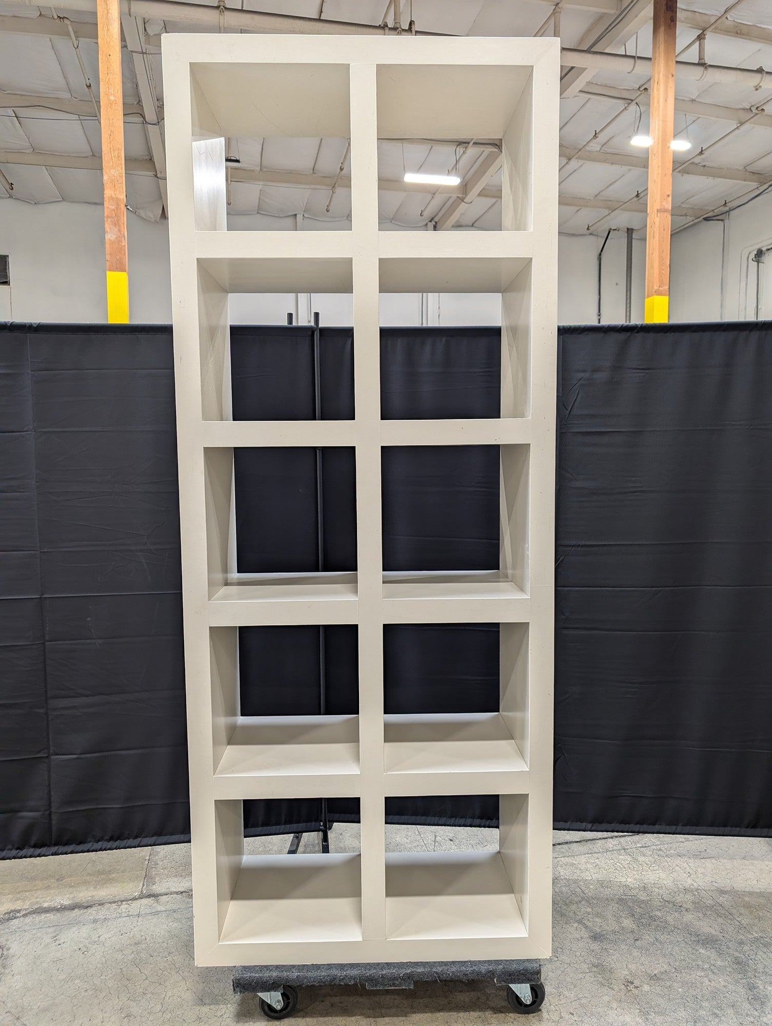 Modern Geometric Cube Display Shelf
