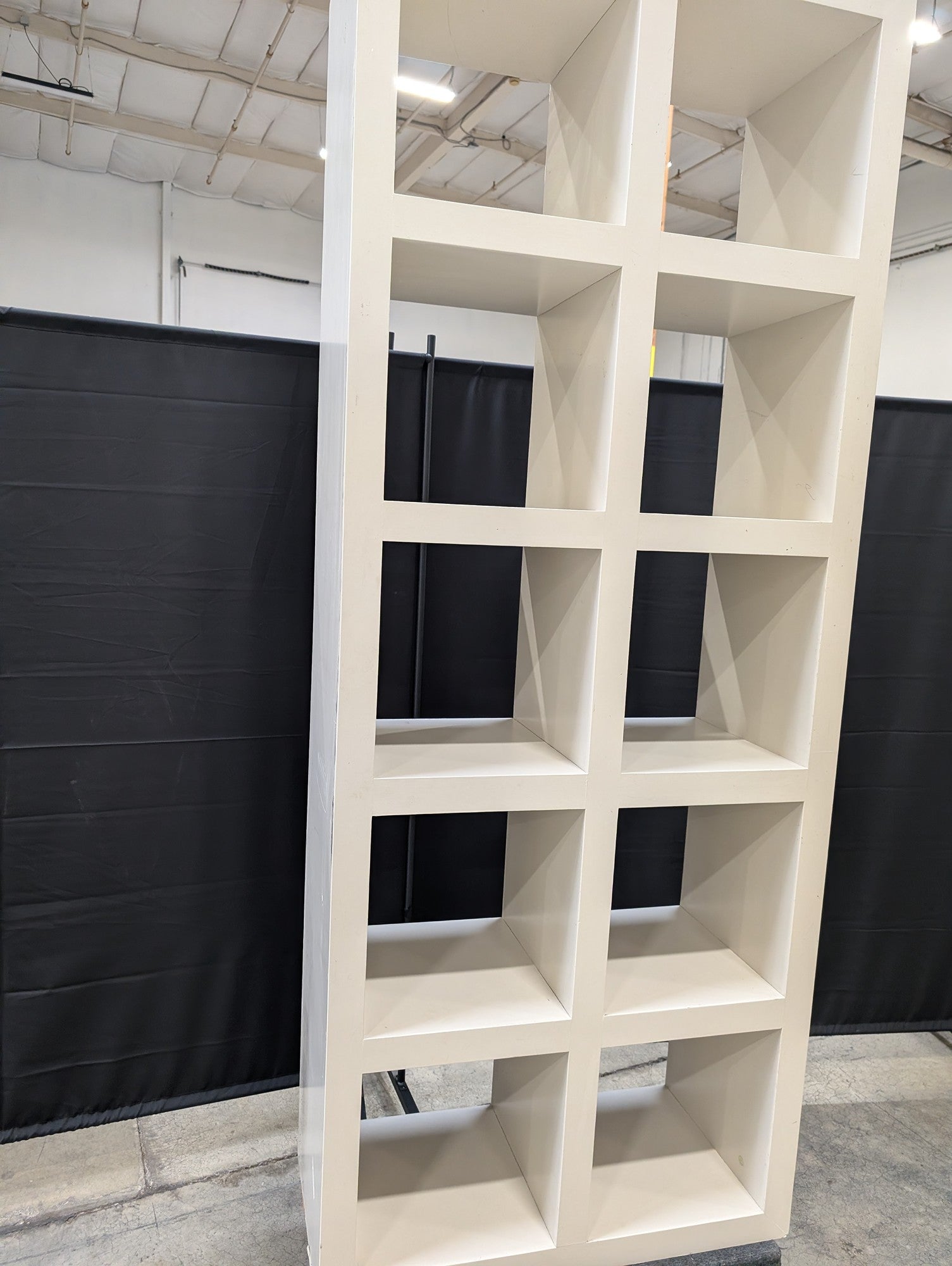 Modern Geometric Cube Display Shelf