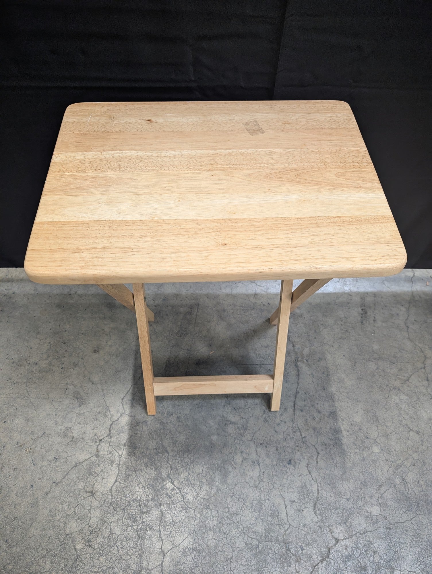 Versatile Natural Wood Folding Table