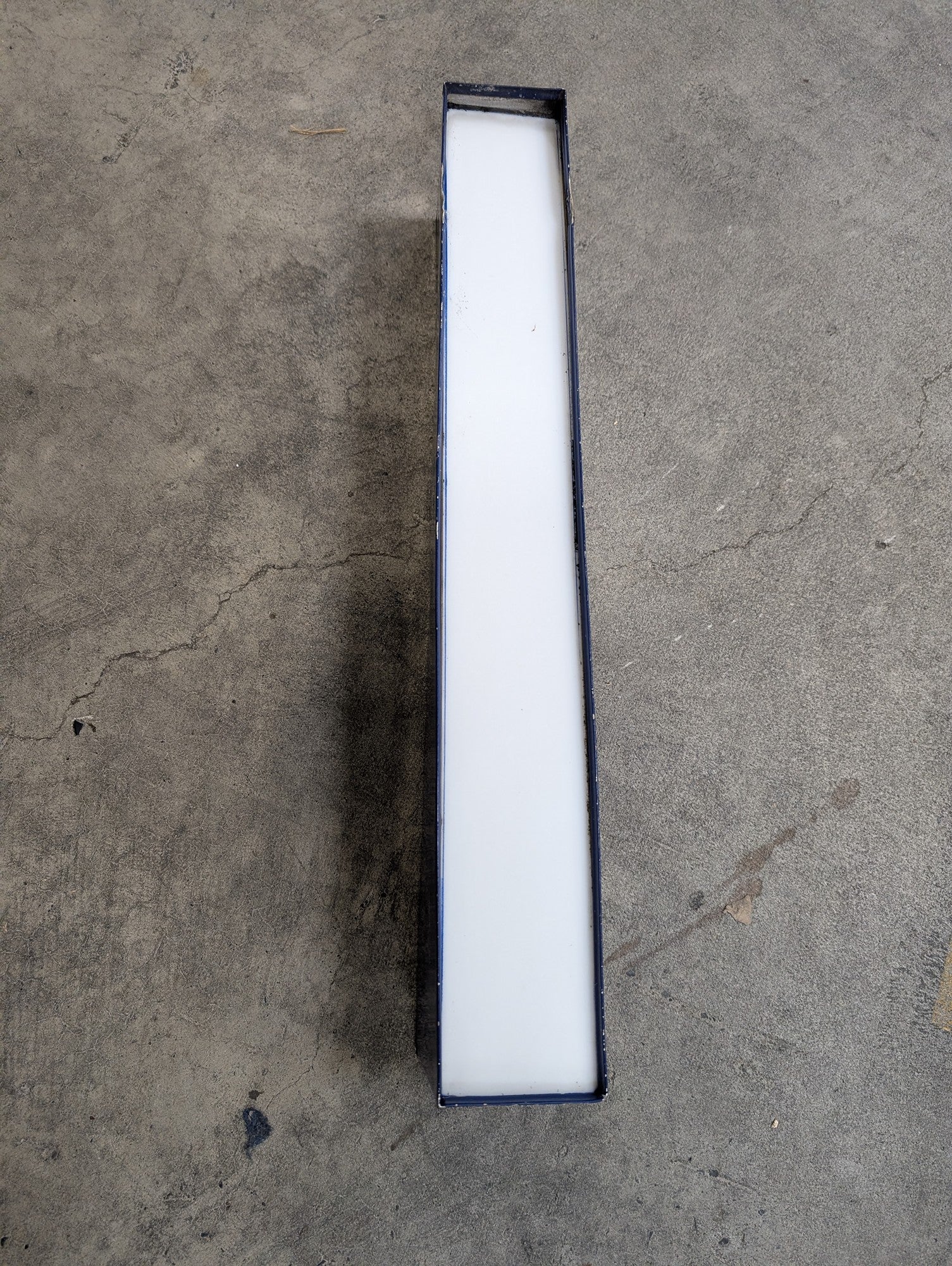 Vintage Industrial Channel Letter I Sign