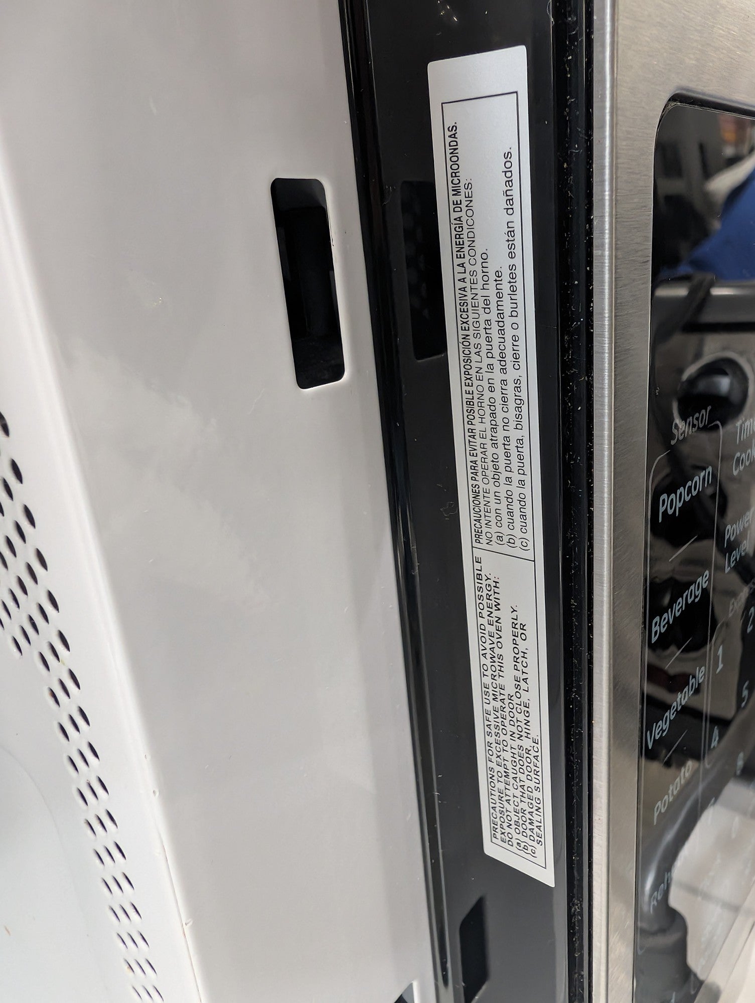 GENERAL ELECTRIC Stainless Steel Countertop Microwave Oven
