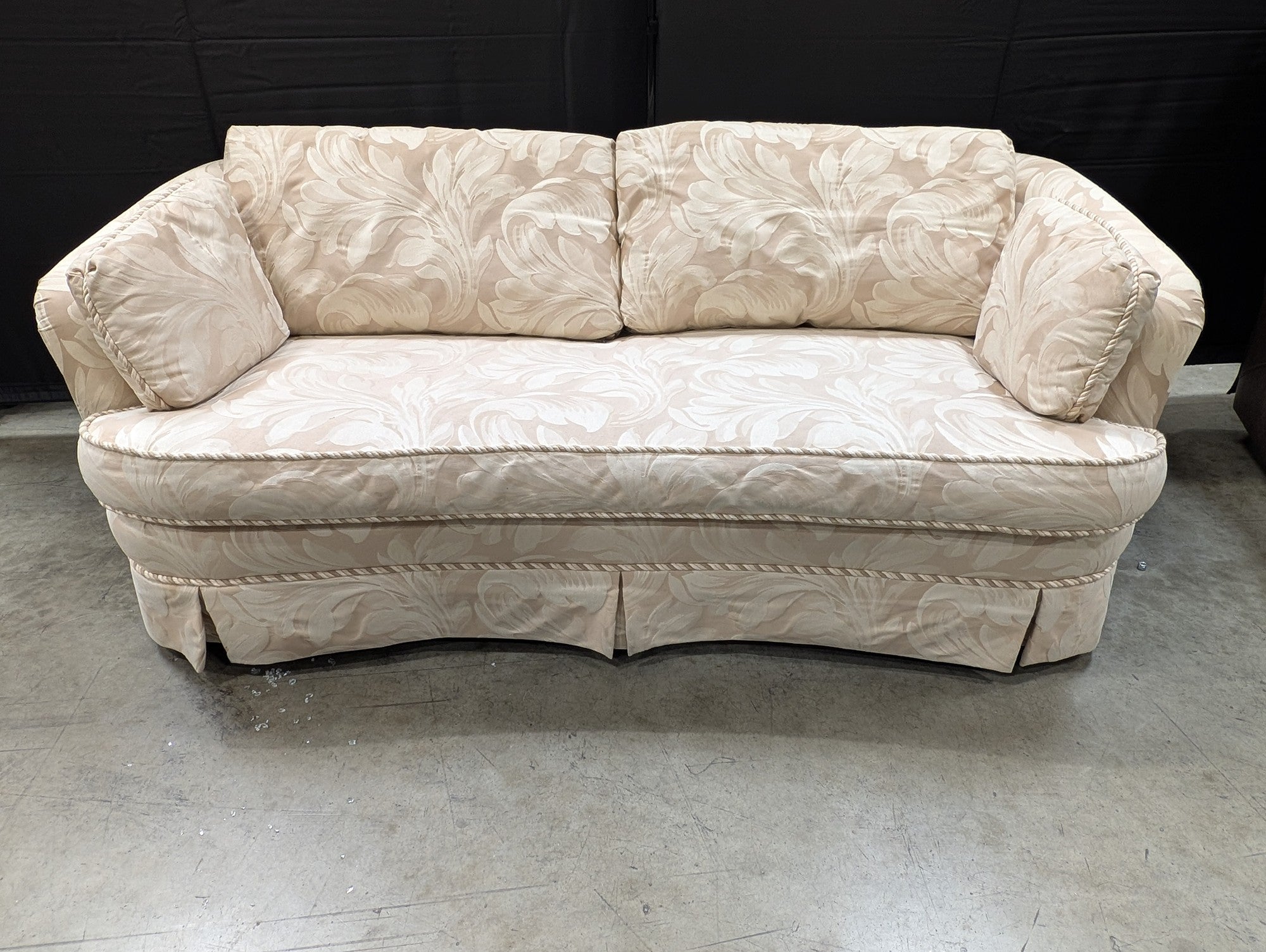 Sherrill Traditional Upholstered Sofa with Rolled Arms