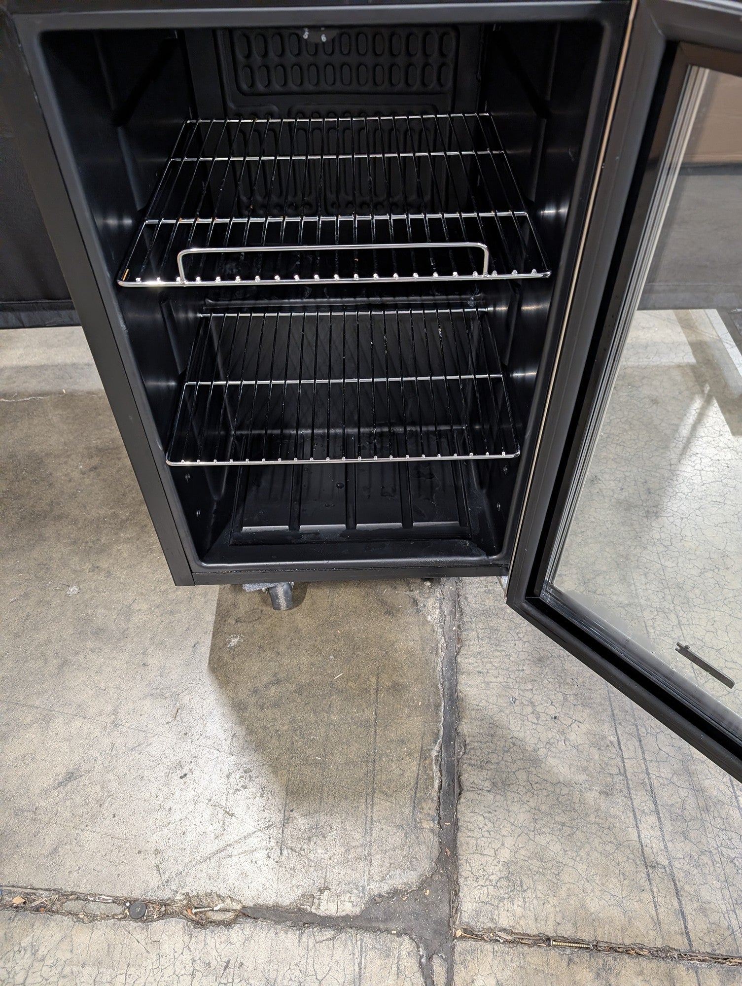 NewAir Compact Stainless Steel Glass Door Wine and Beverage Cooler