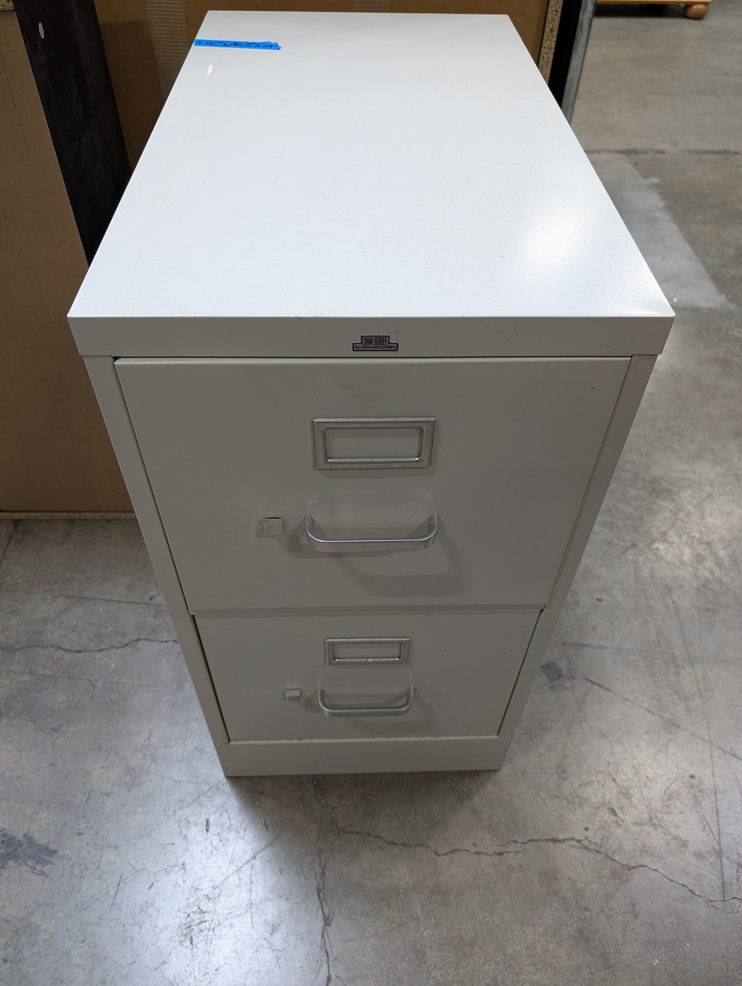 HON INDUSTRIES 2000 SERIES Two-Drawer Metal Filing Cabinet