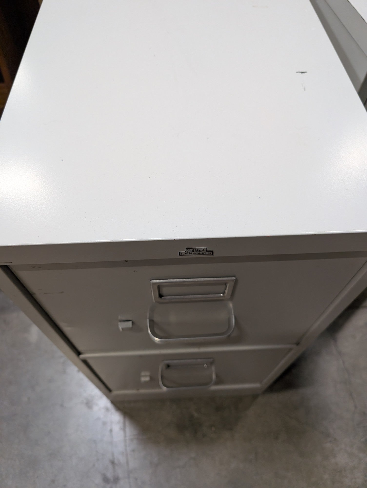 Hon 2000 Series Two-Drawer Metal Filing Cabinet