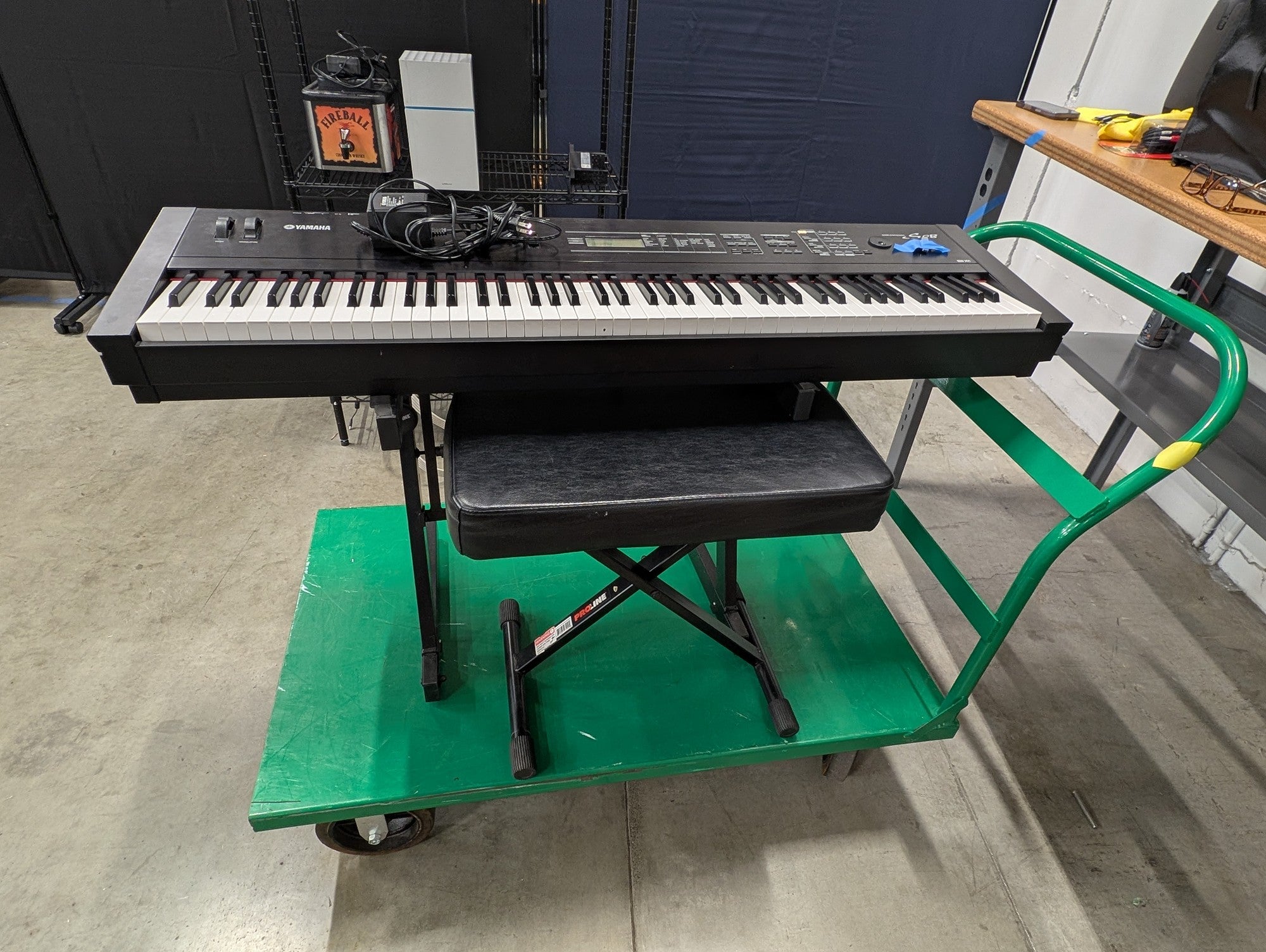 Yamaha S08 88-Key Digital Synthesizer Keyboard