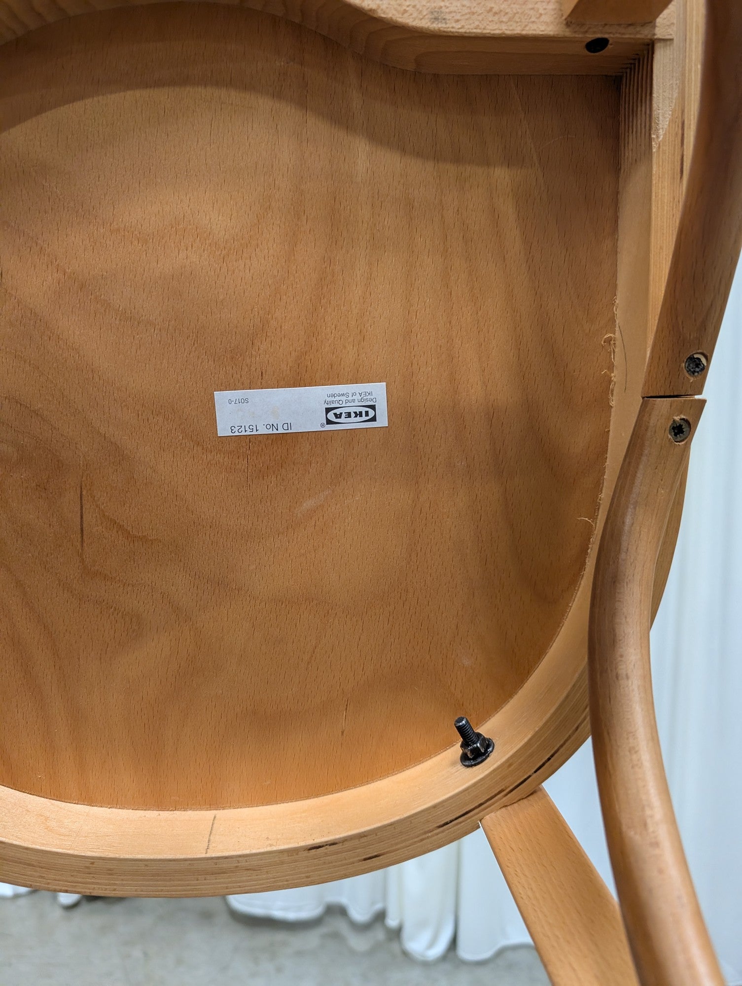 Light Wood Ikea Chair