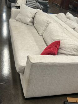 Poly and Bark 3-Seat Cloth Sofa