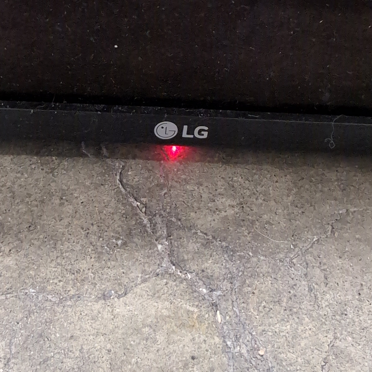 LG Black Flat Panel TV