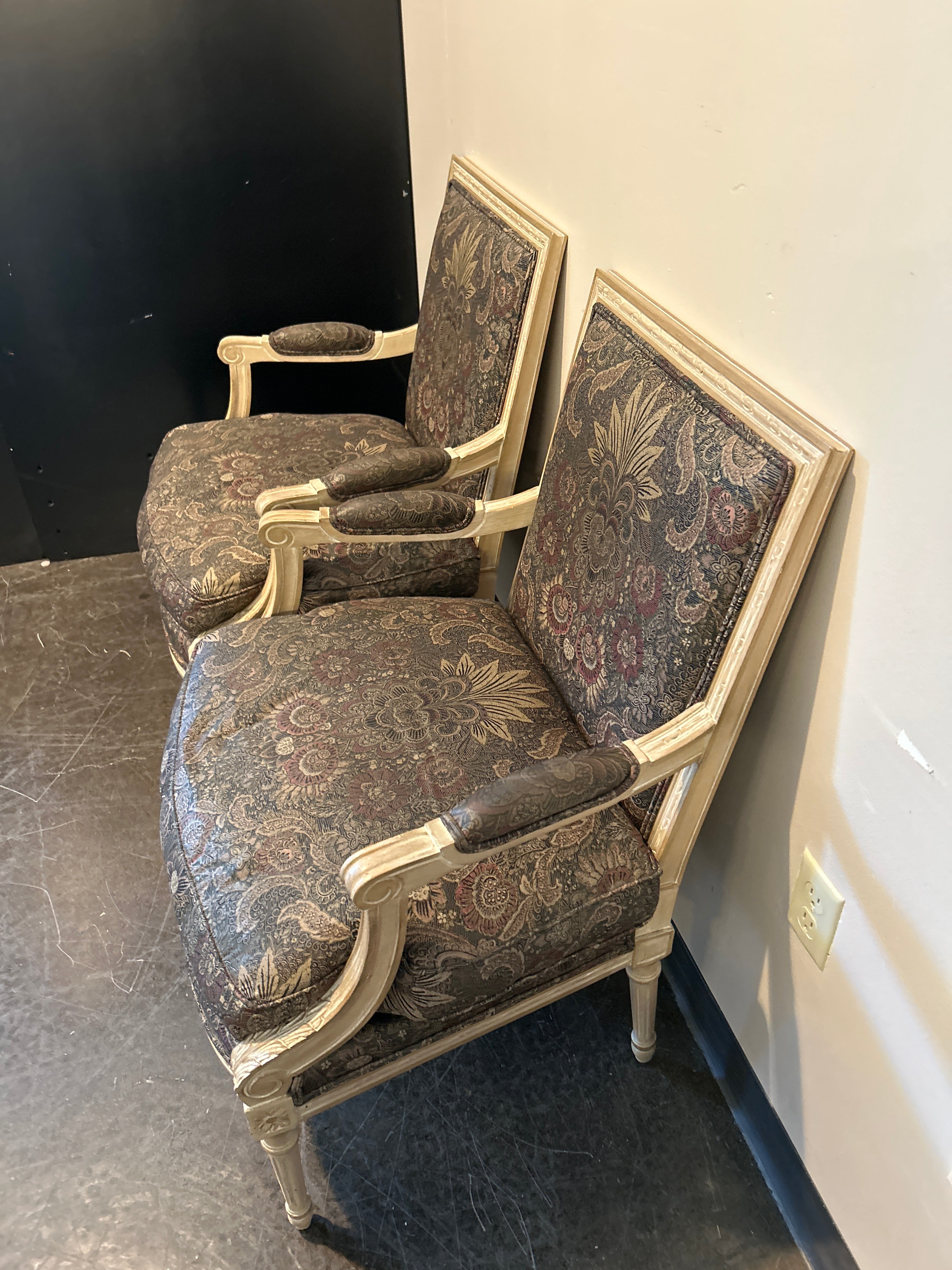 Louis XV-Style Armchair by Jeffco