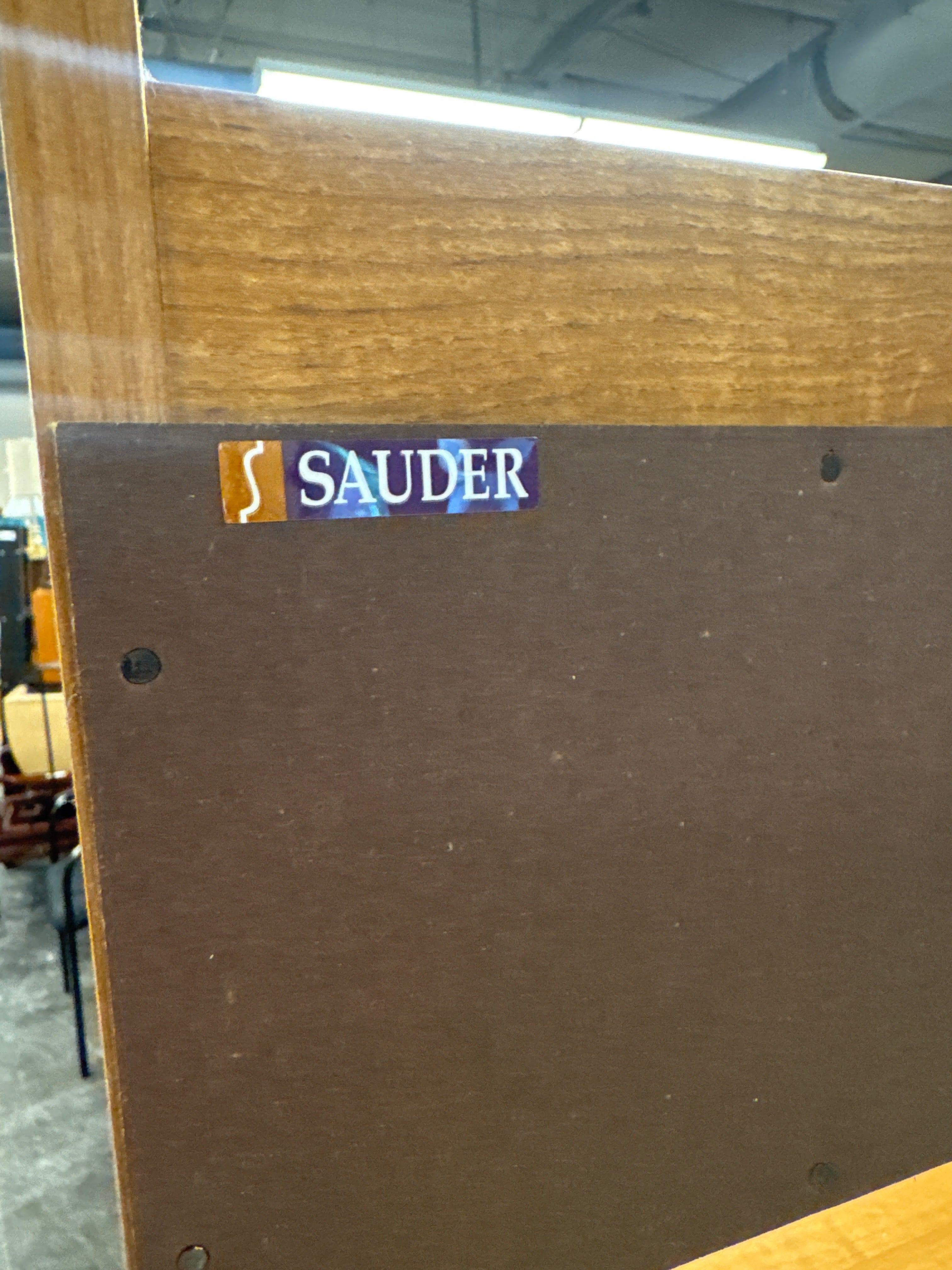 Tall Desk / Storage Shelves on Wheels