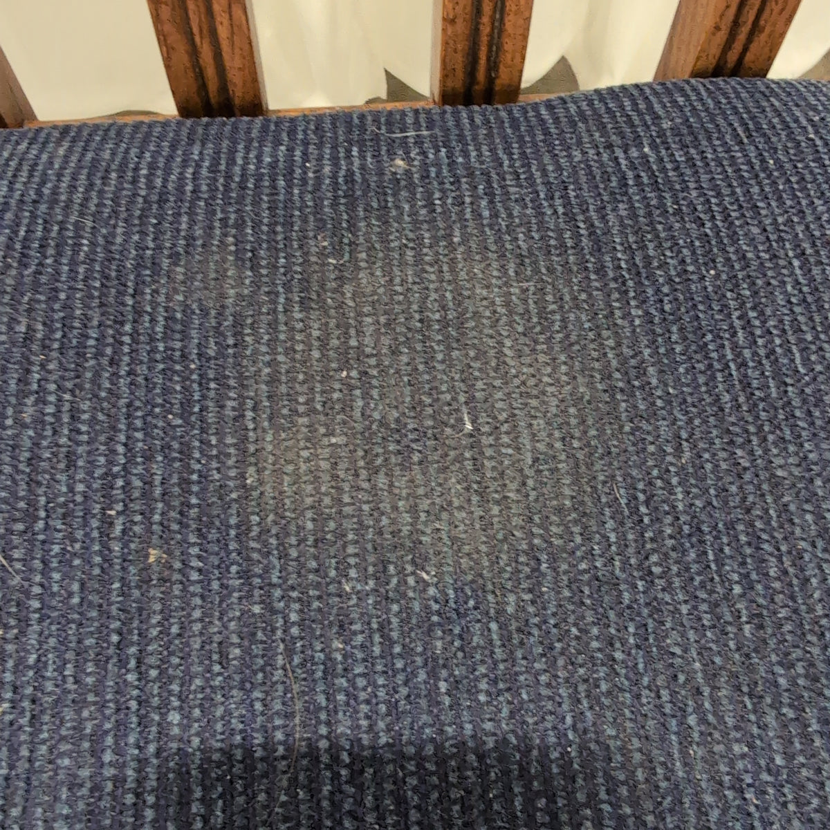 Brown Wood Spindle Back Dining Chair