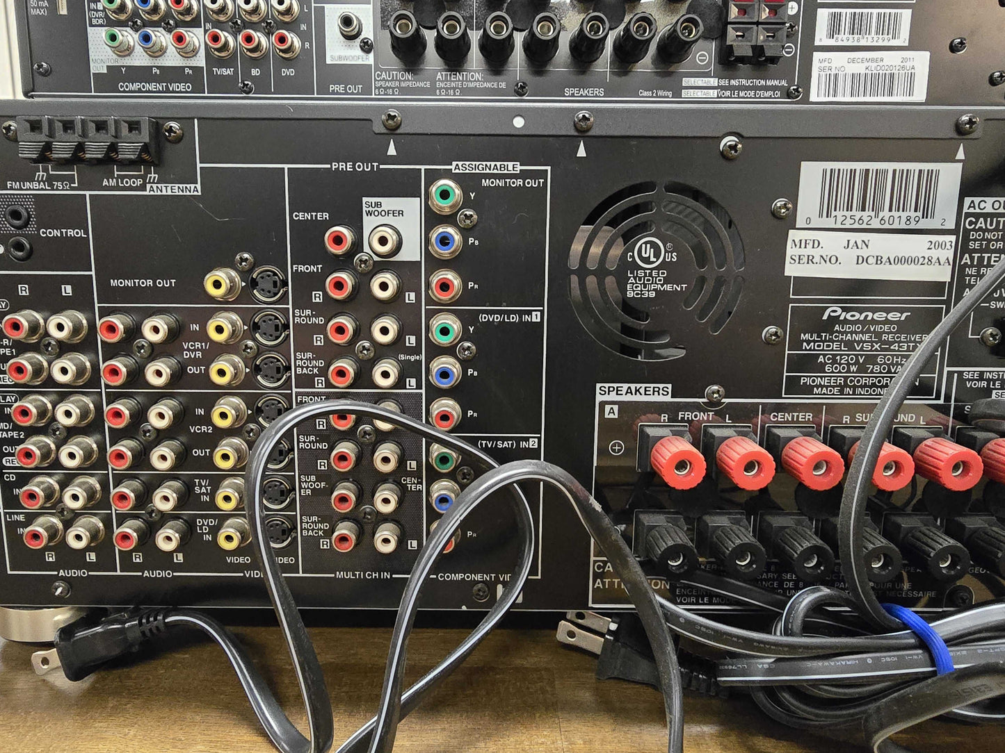 Pioneer Multi-Channel Receiver VSX-43 TX Elite