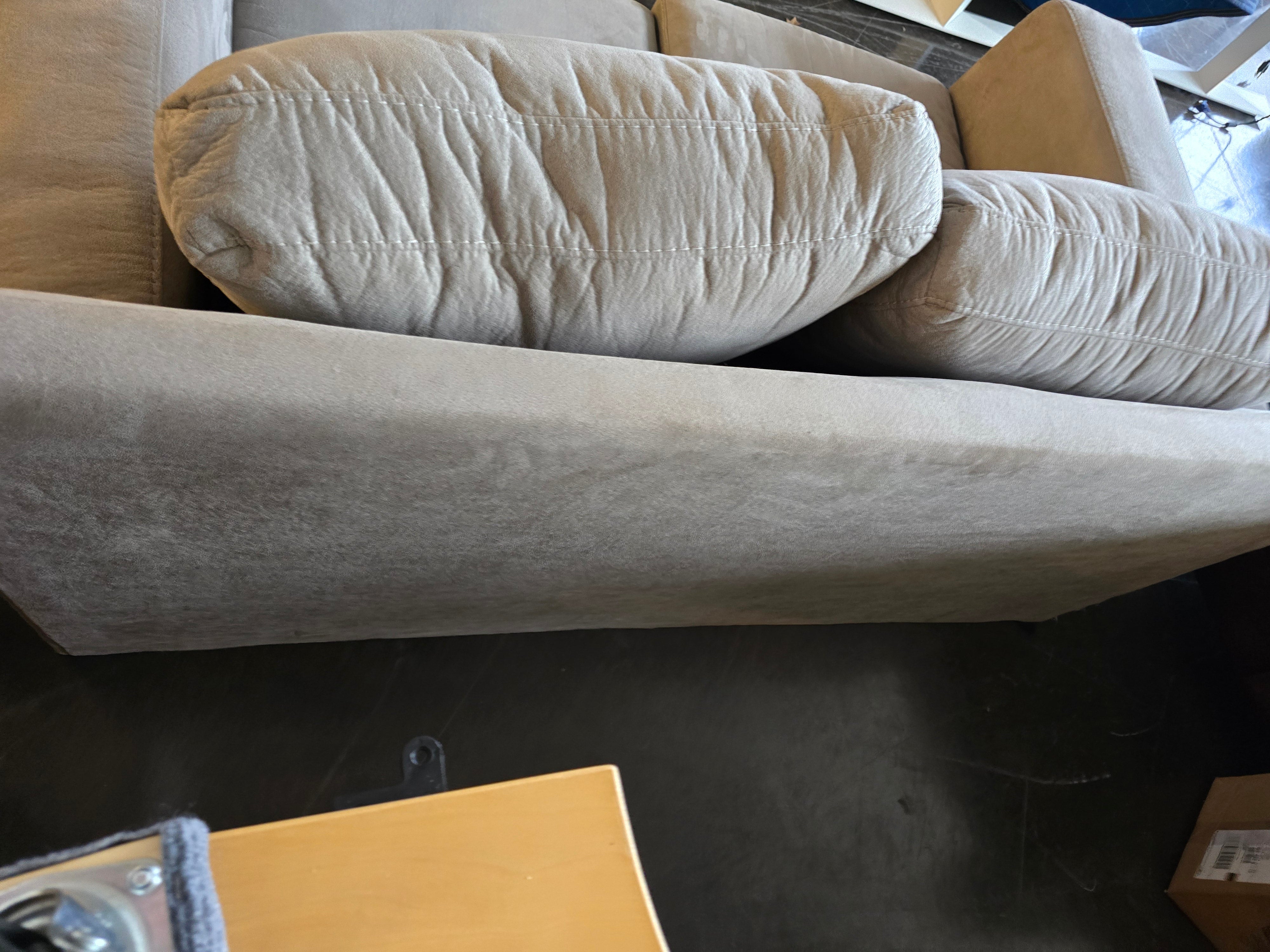 Grey Ashley Furniture Loveseat & Chair