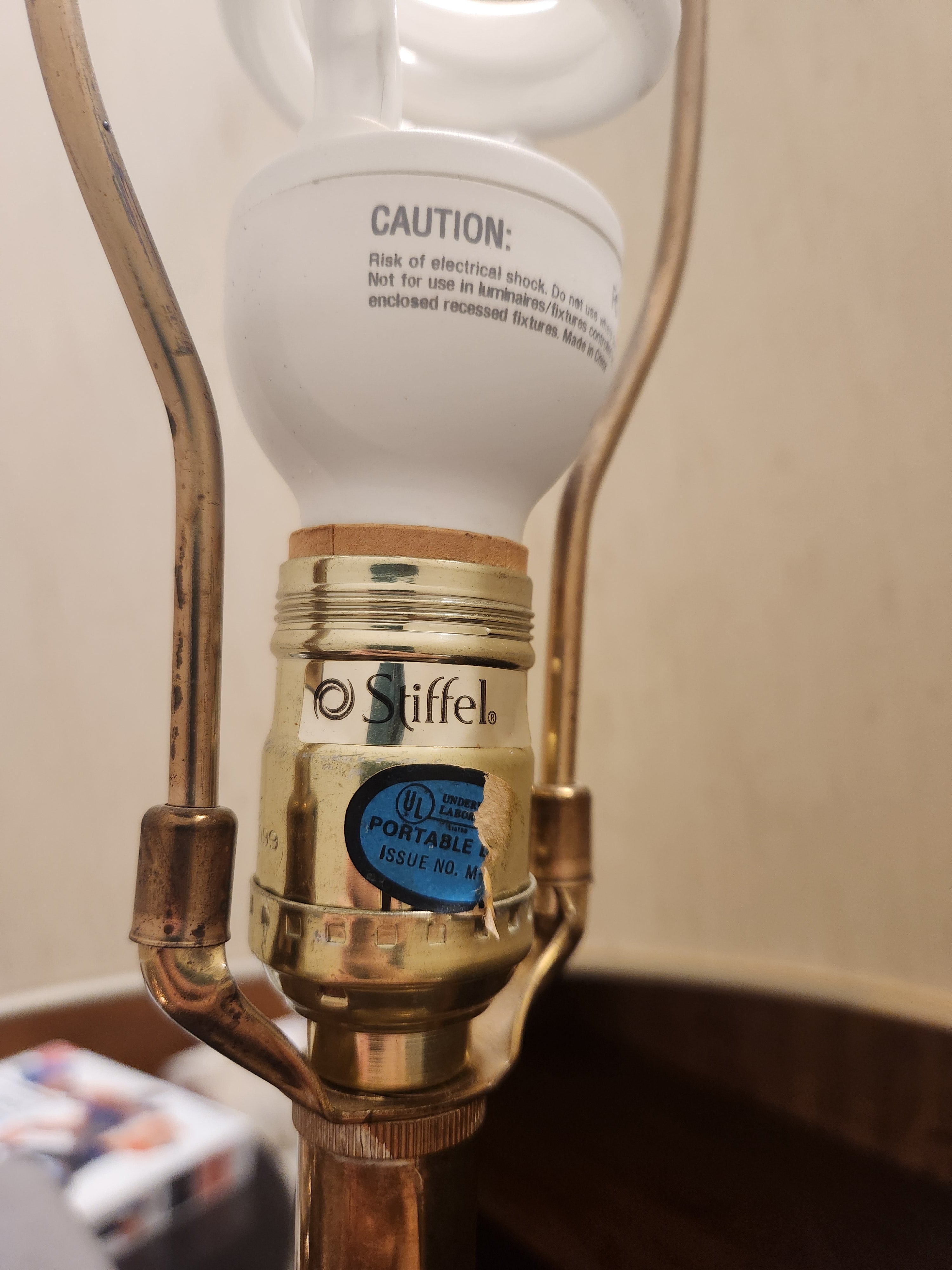 Stiffel Brass Lamp
