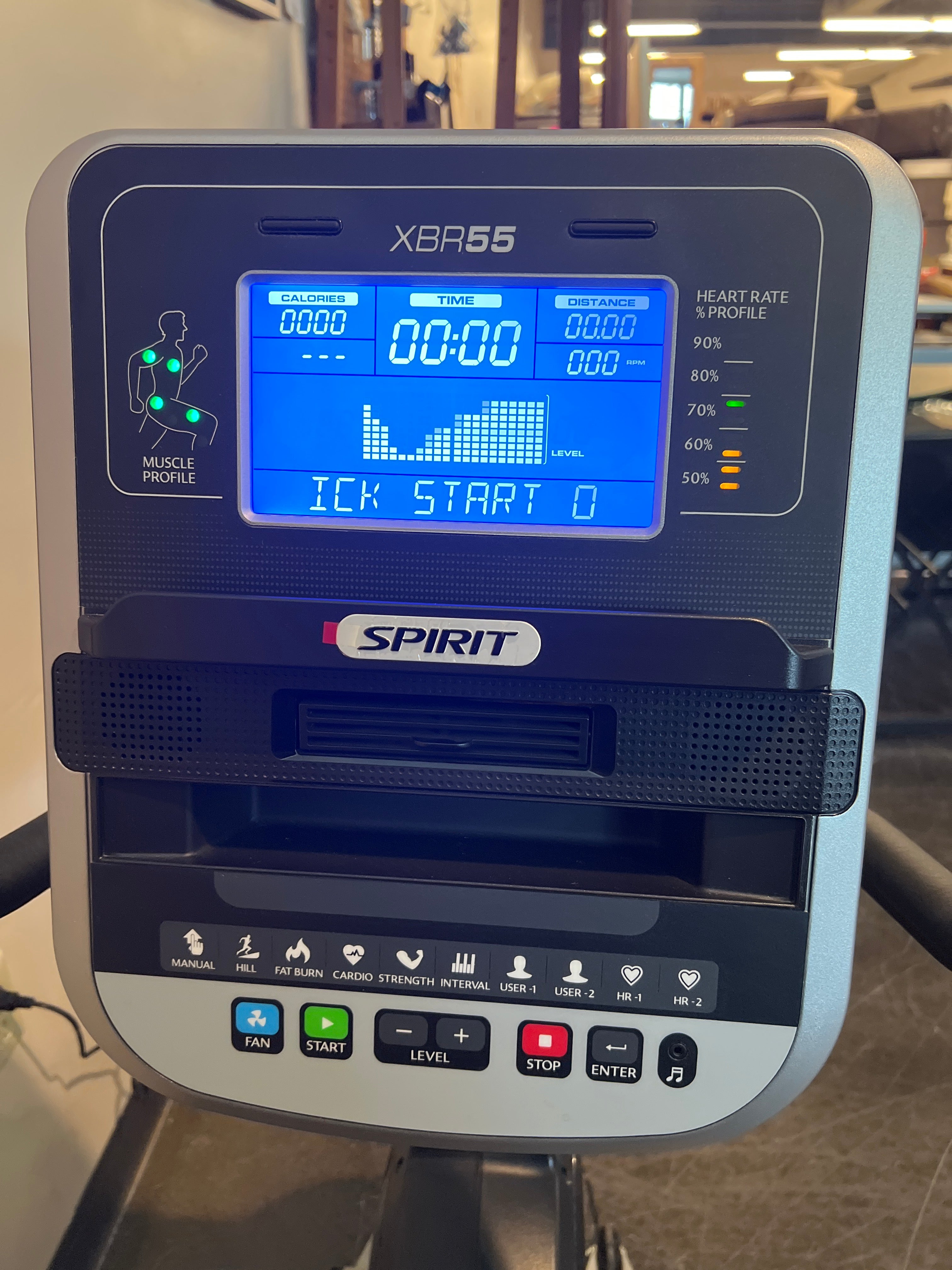 Spirit XBR55 Recumbent Exercise Bike