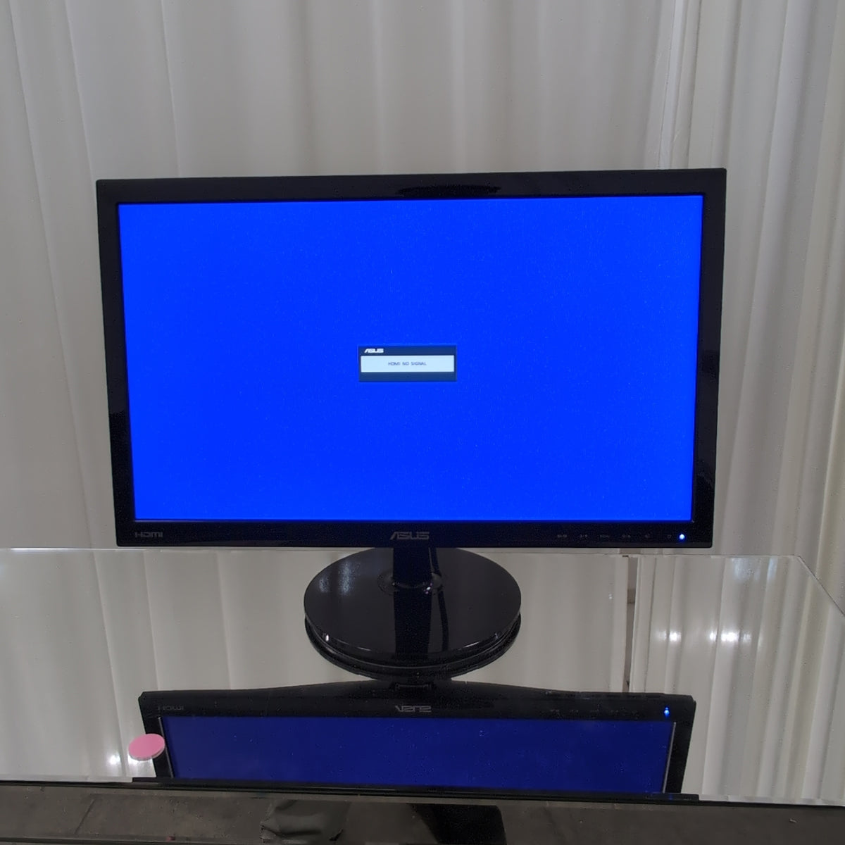 Black ASUS Computer Monitor with HDMI Input