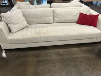 Poly and Bark 3-Seat Cloth Sofa