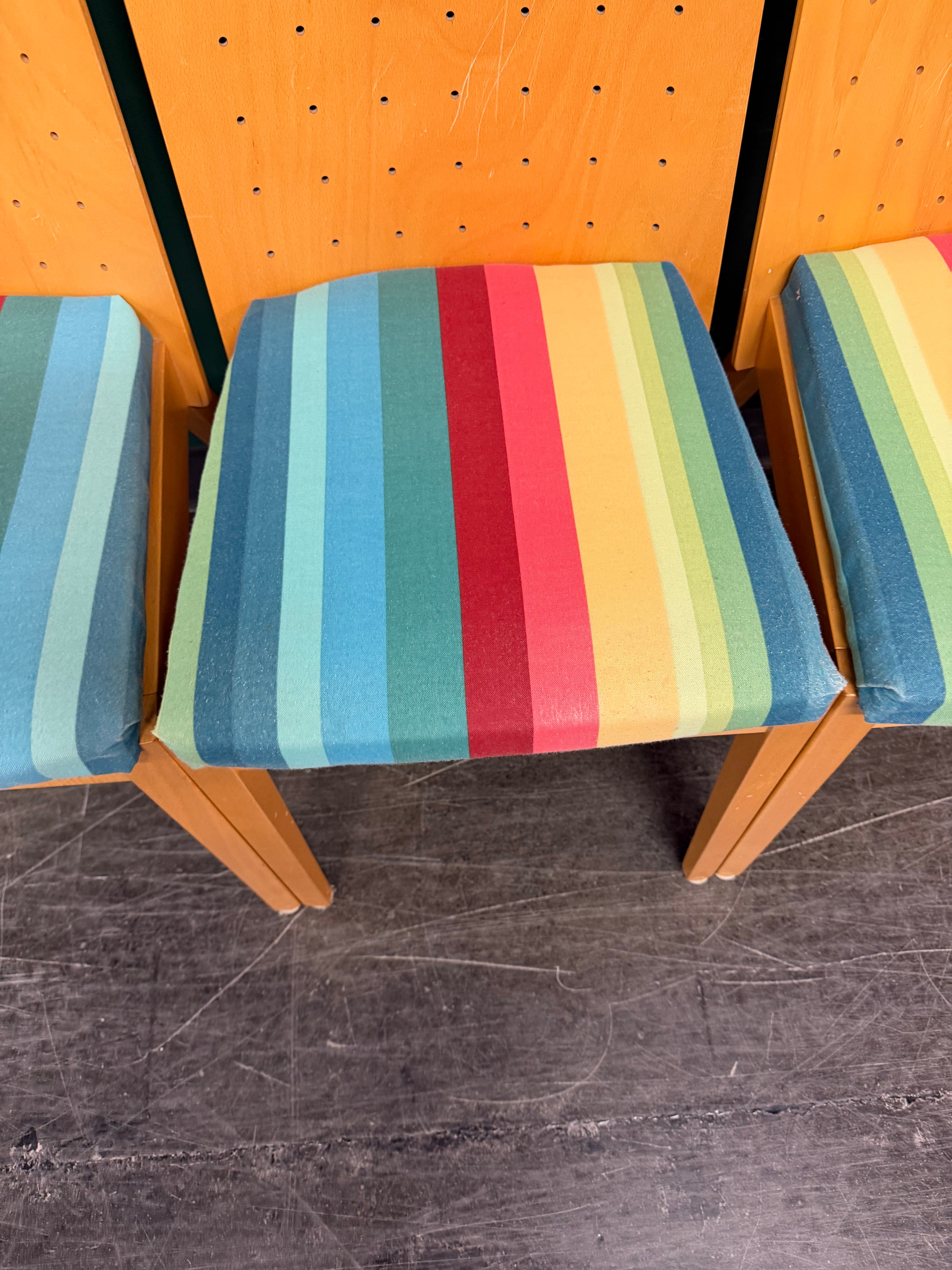 Set of Four (4) - Mid Century Modern Dining Room Chairs by IMS SRL (Made in Italy) in Good Condition