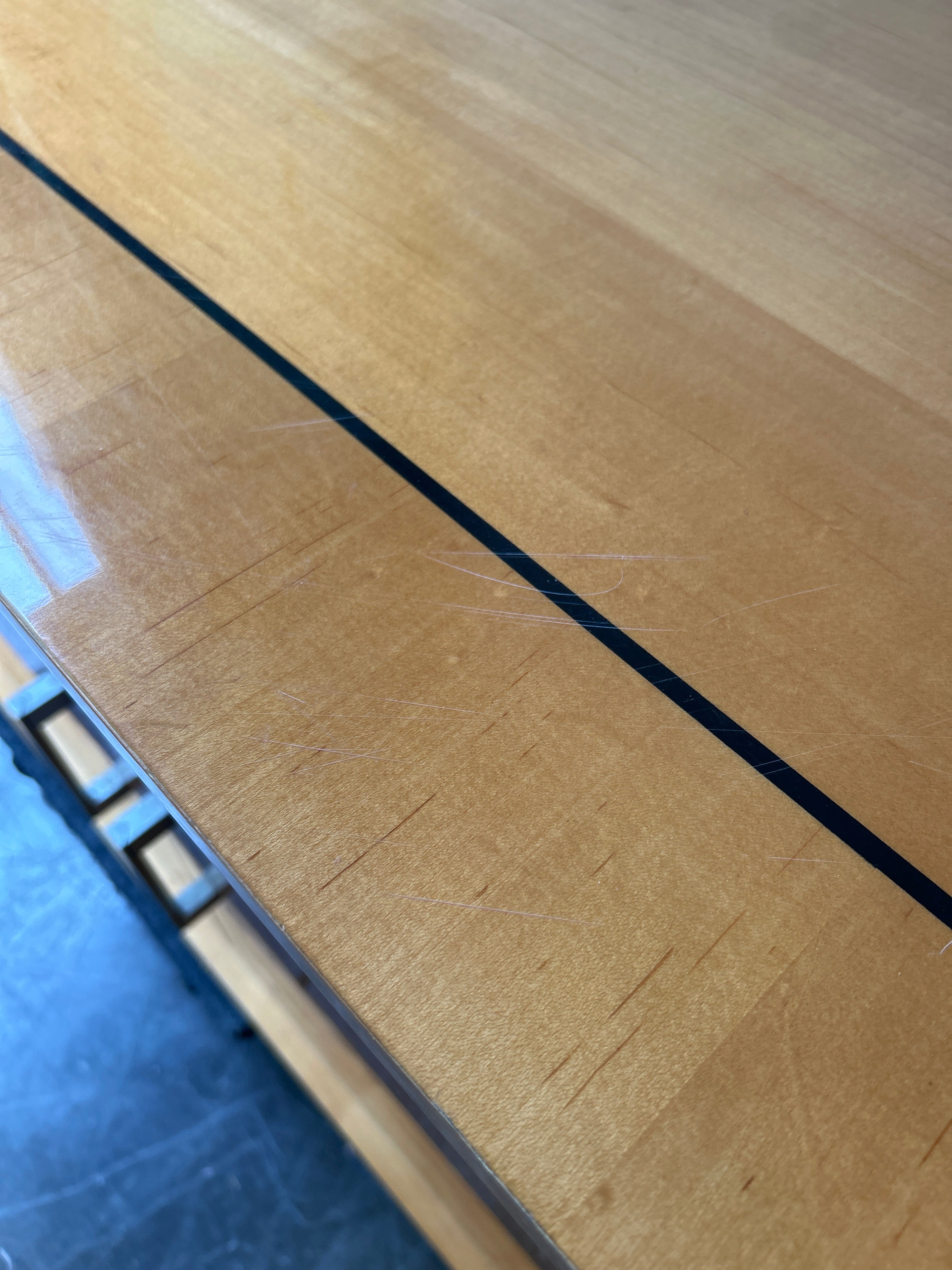 Oak Storage Cabinet with Lock