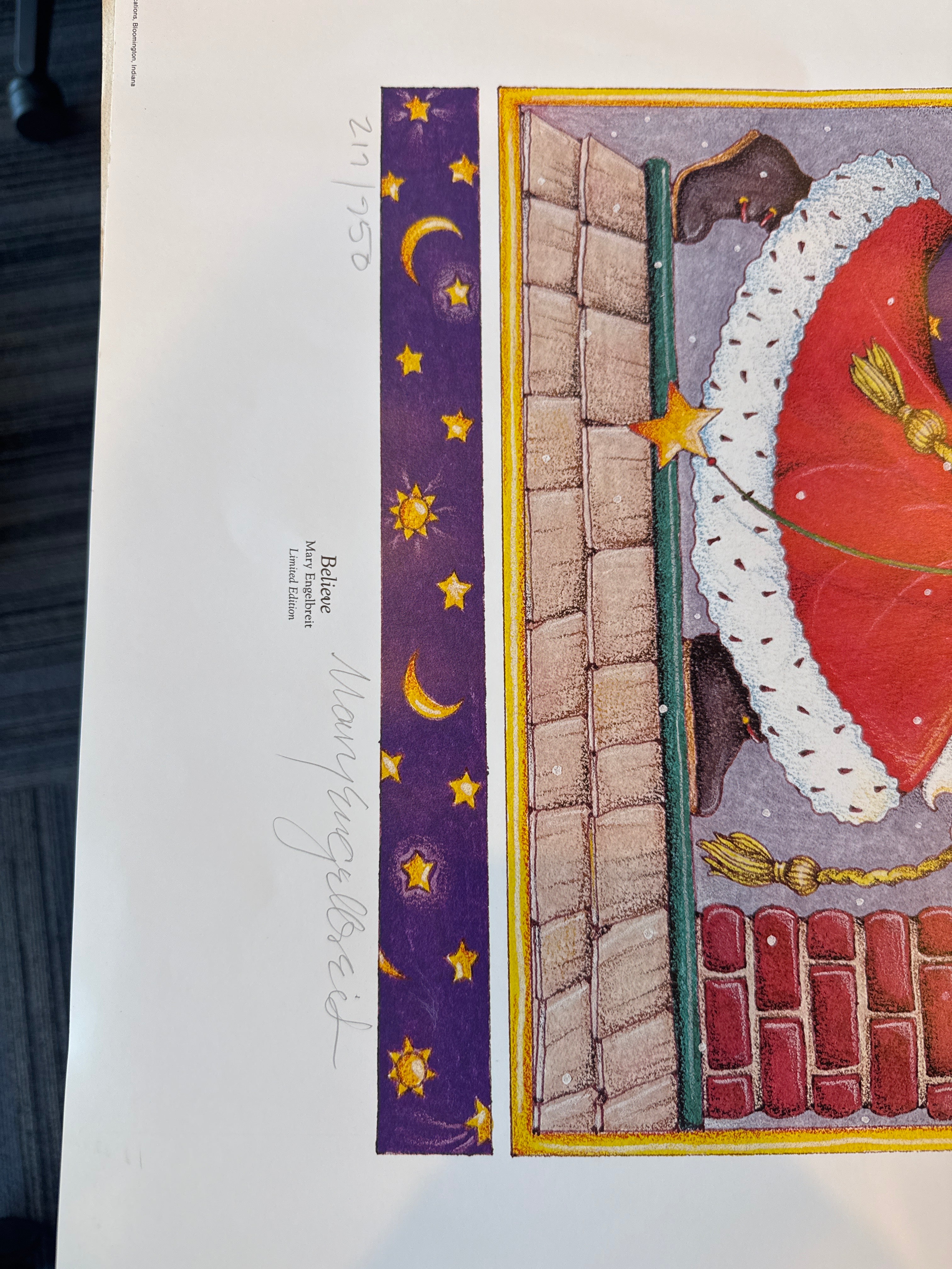 Mary Engelbreit "Believe " print