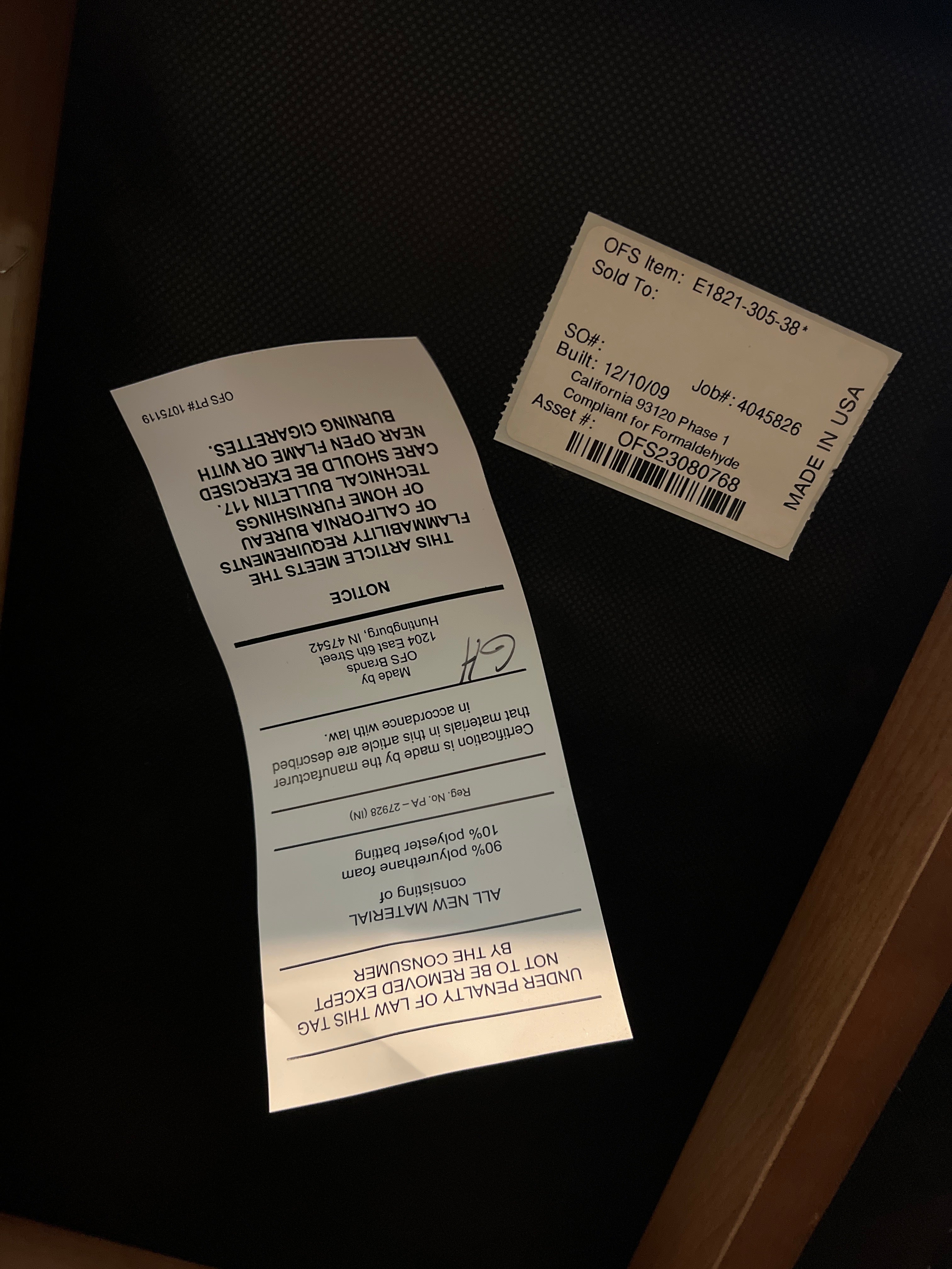 OFS Wood Frame Guest Chair with Teal Upholstery