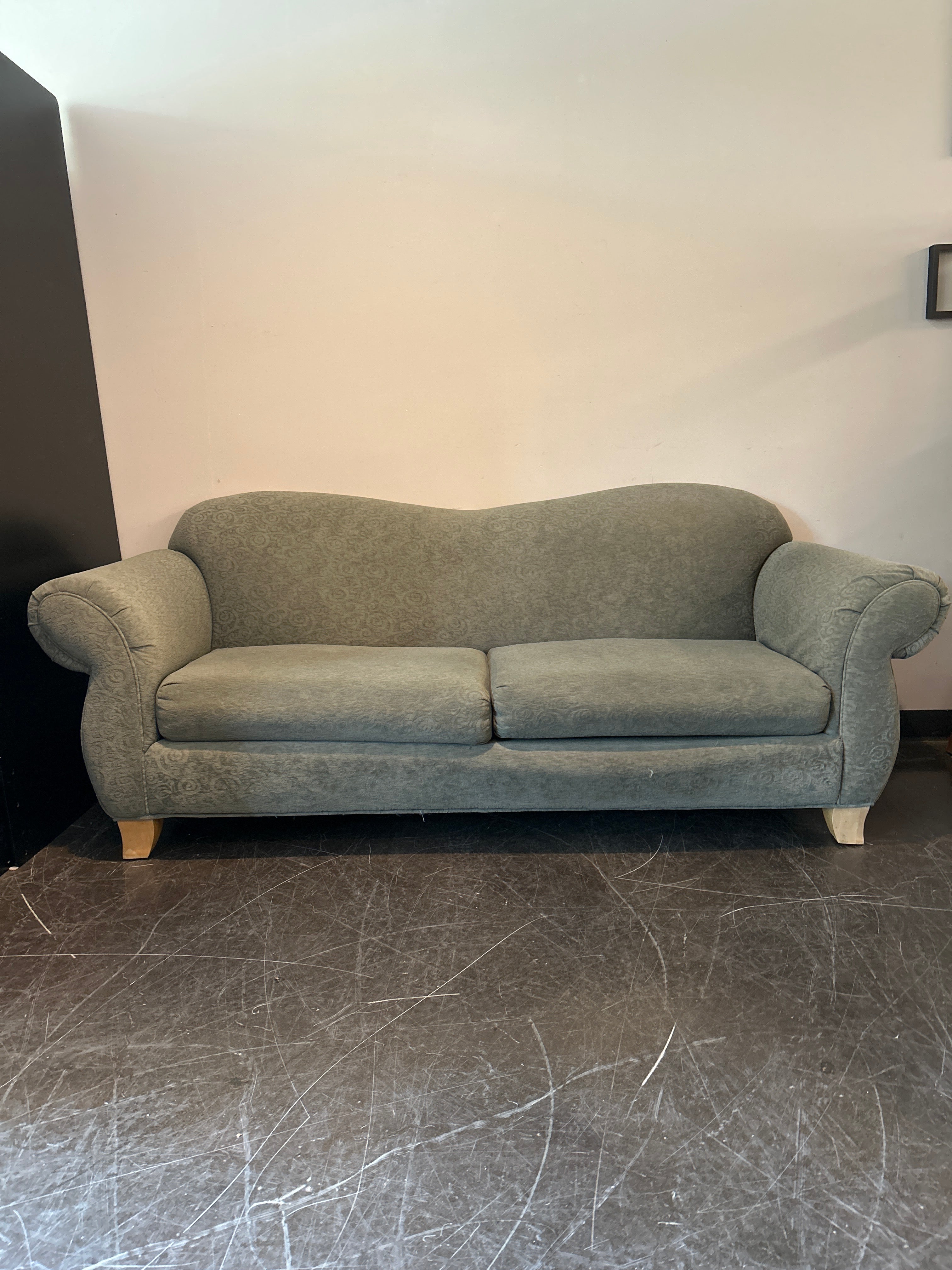Elegant Rolled-Arm Sofa