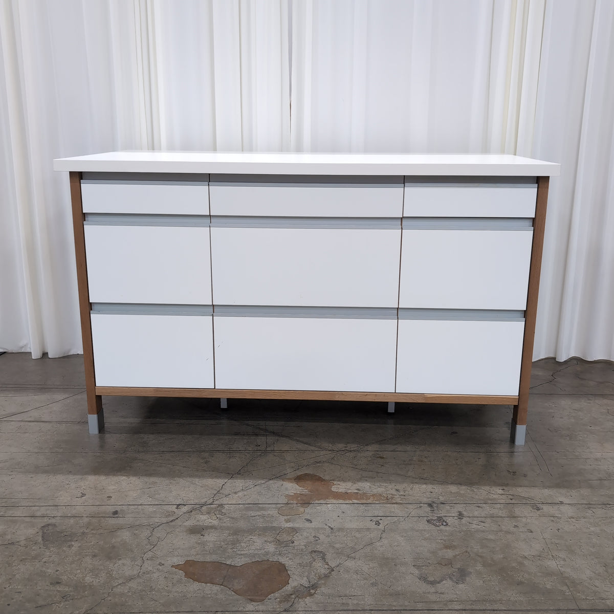 Two-Tone Multi-Drawer Dresser