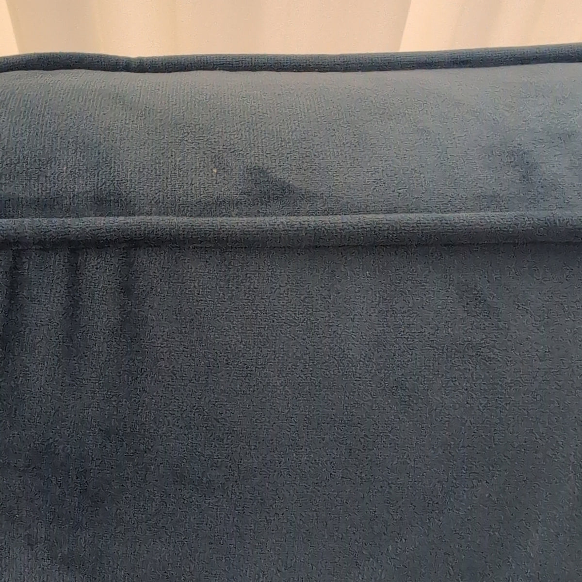 Modern Teal Velvet Loveseat with Bolster Pillows