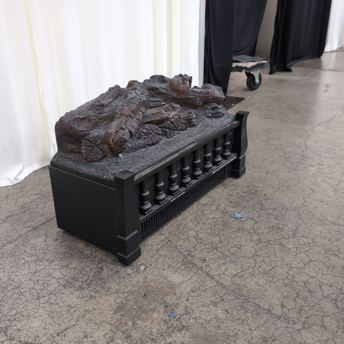 Realistic Faux Wood Electric Fireplace Log Insert