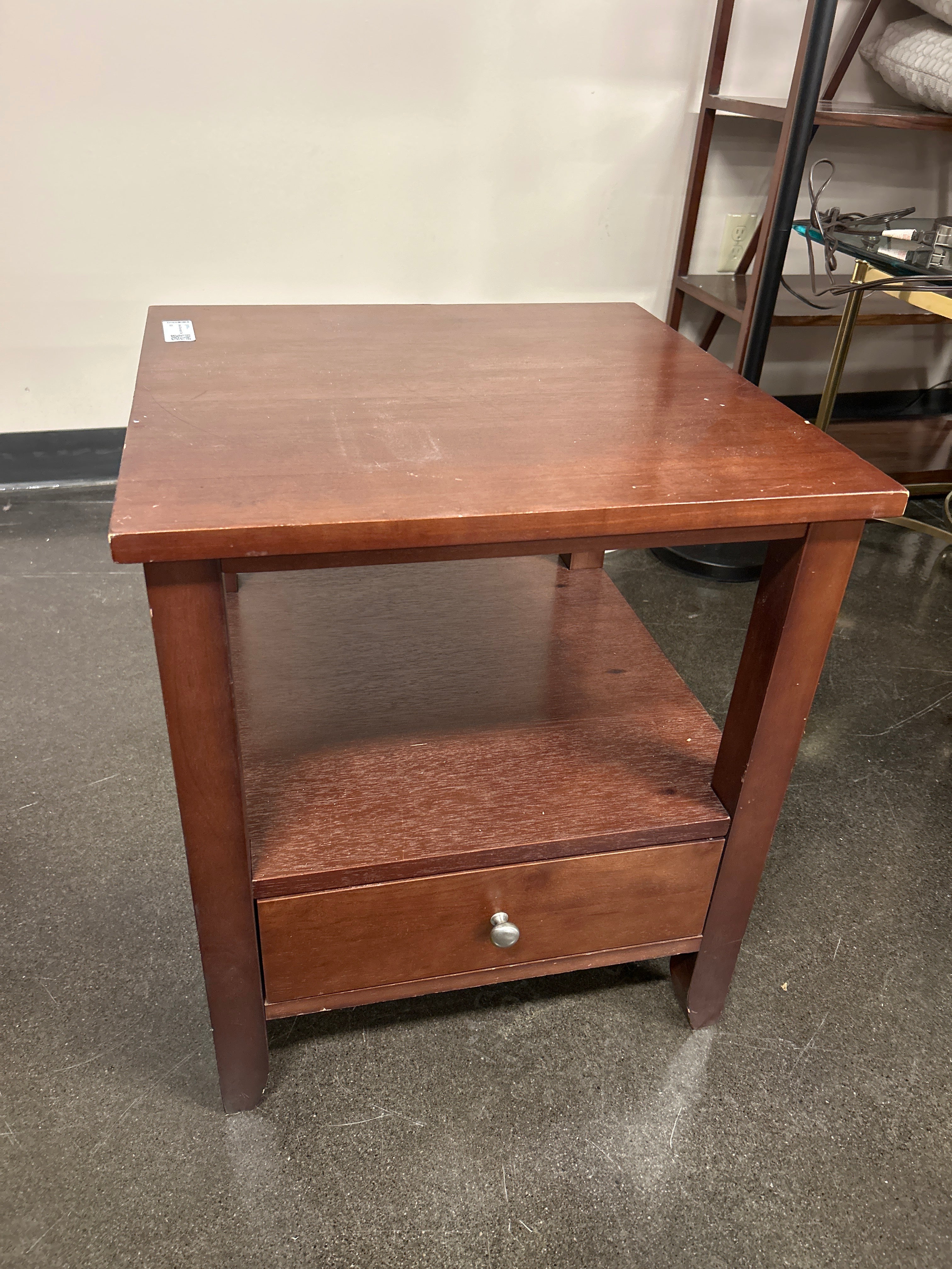 Small Oak Accent Table