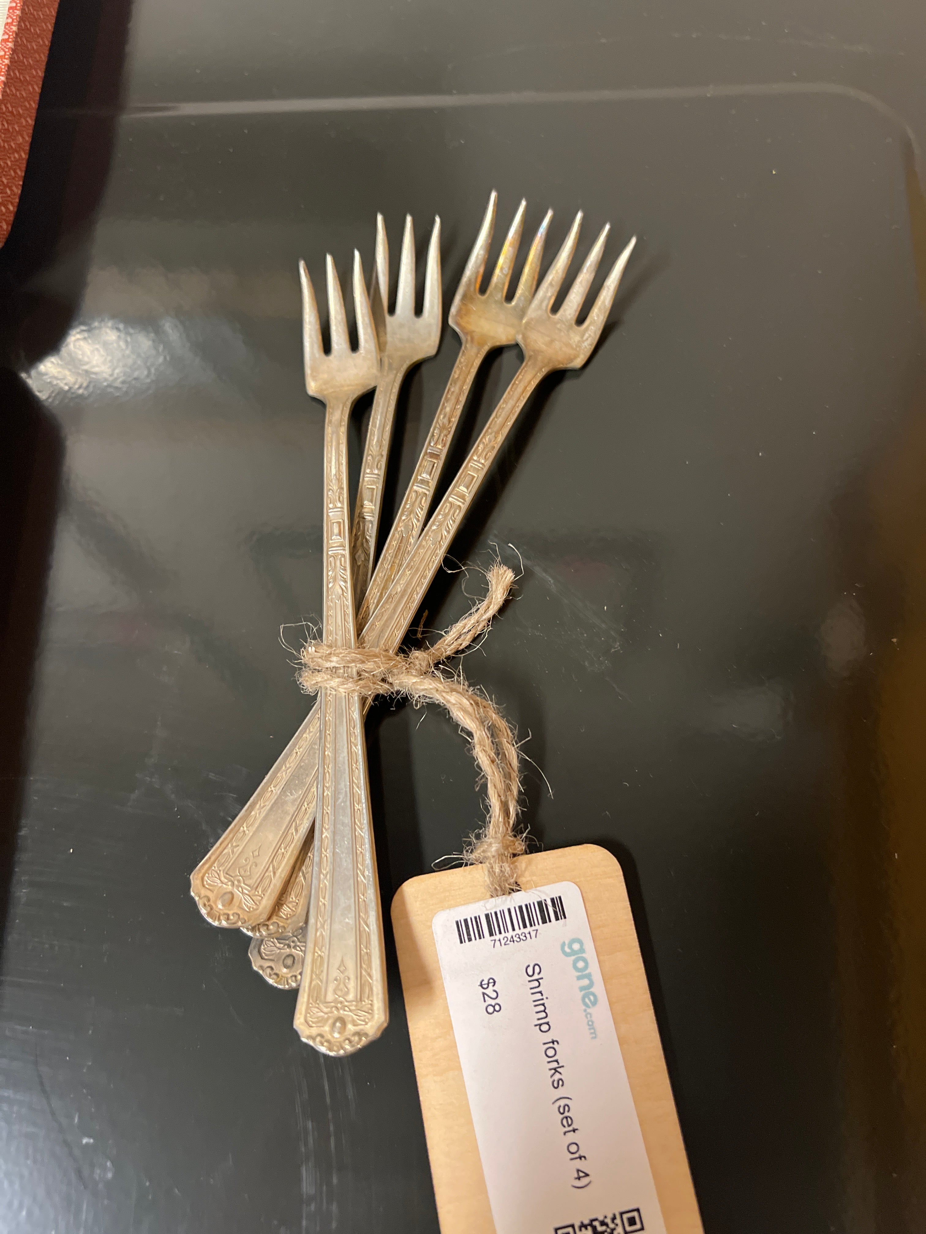 Shrimp forks (set of 4)