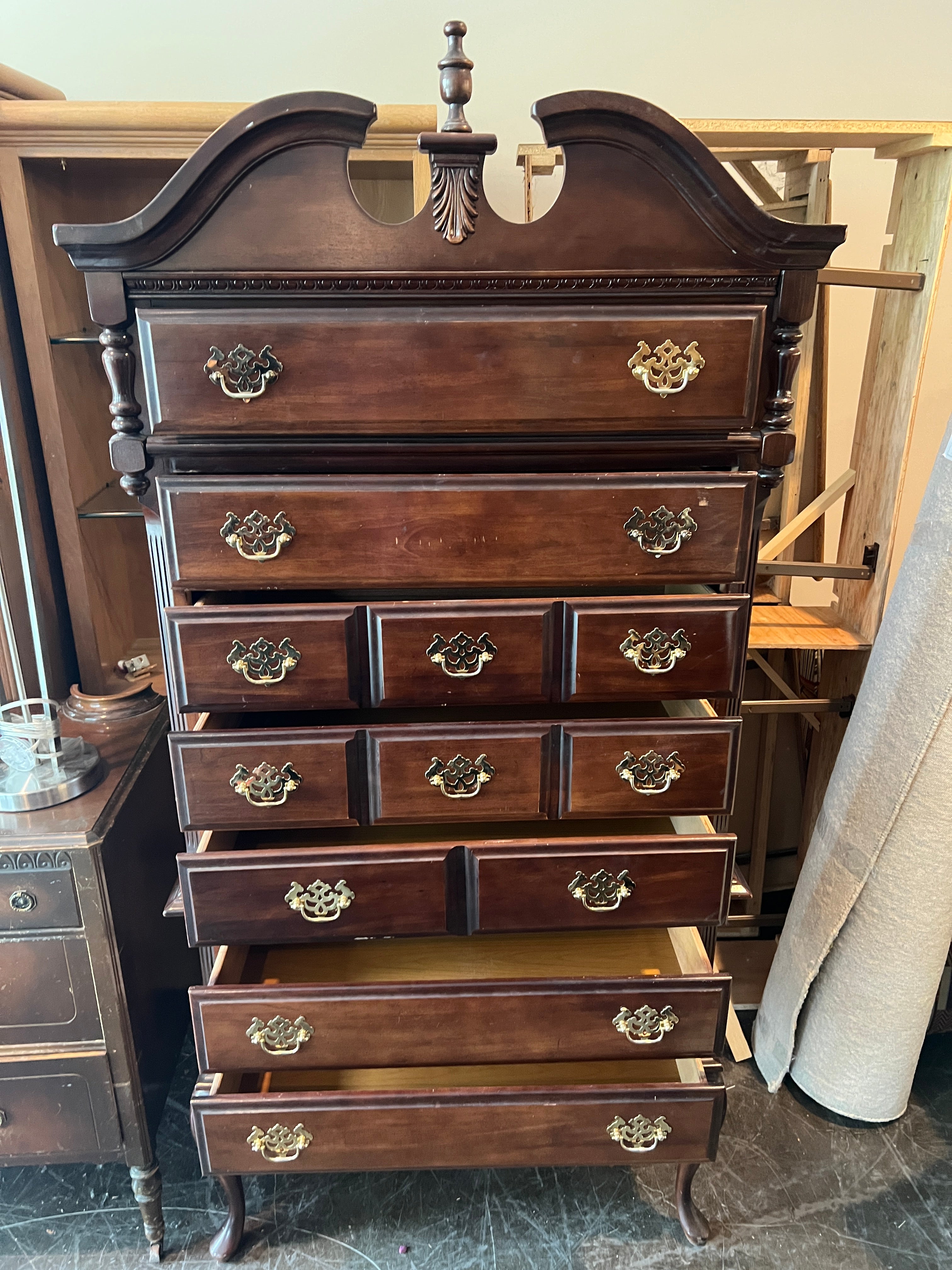 Traditional Highboy Dresser