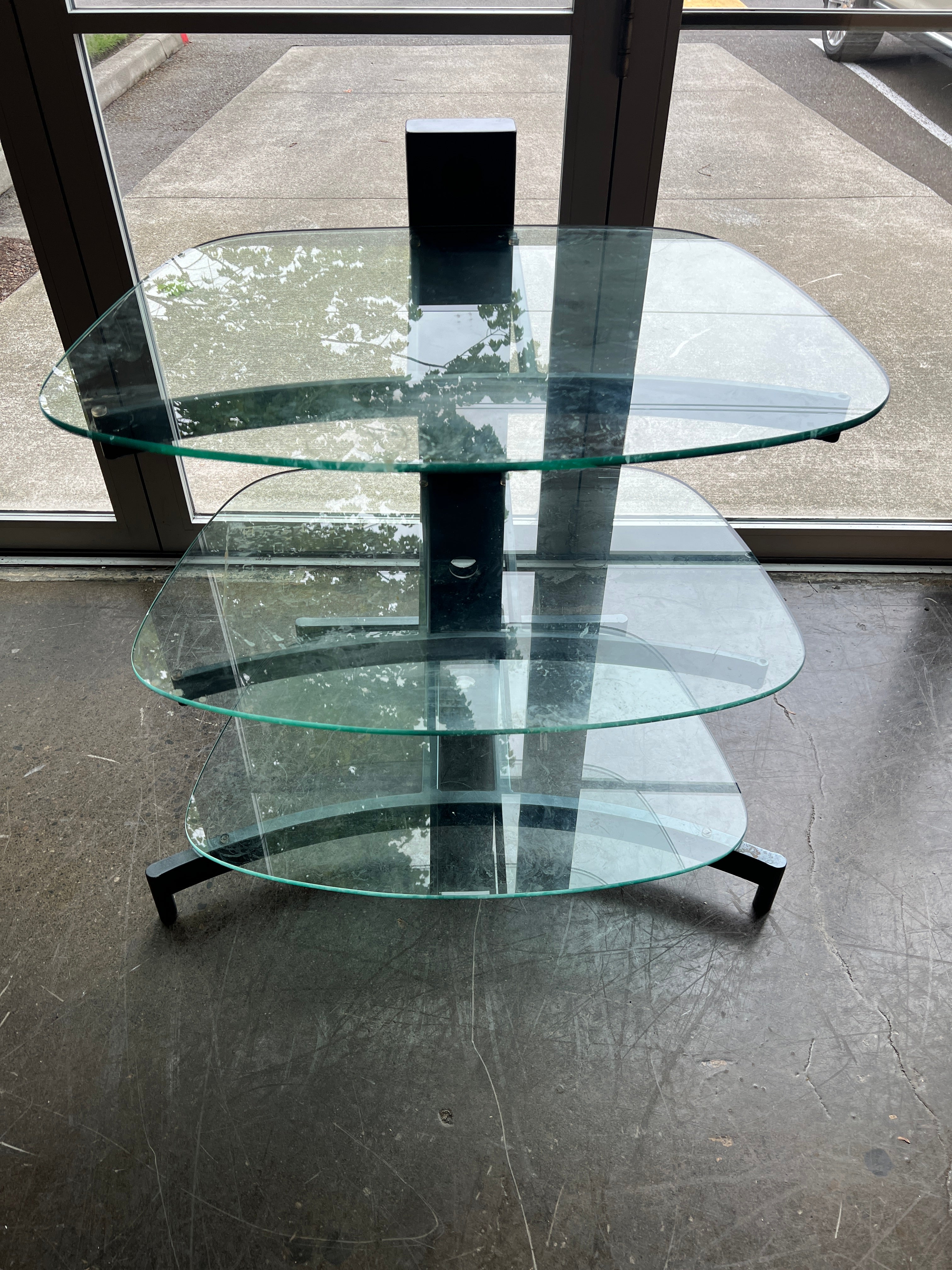 Glass TV Stand