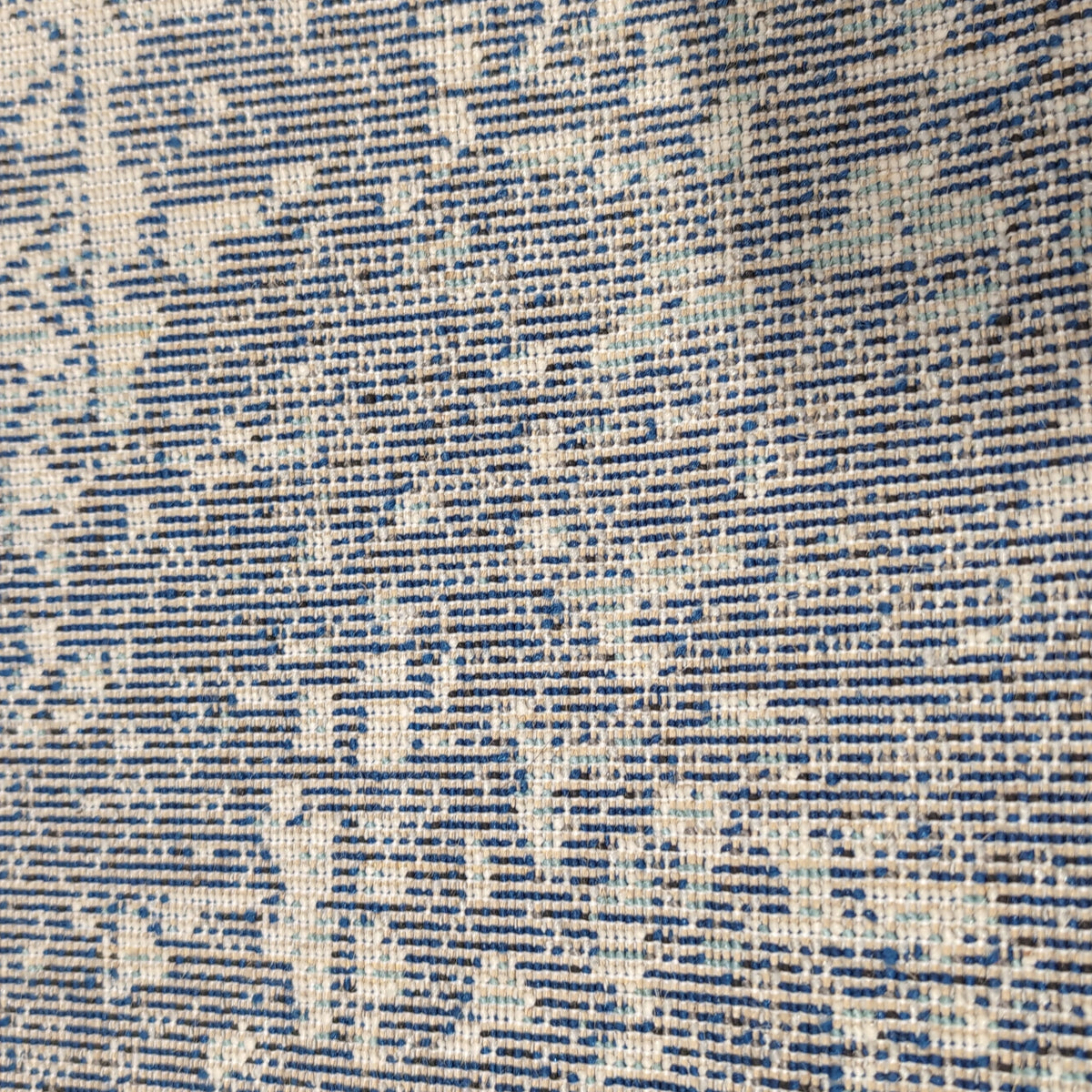 Light Blue Distressed Pattern Area Rug