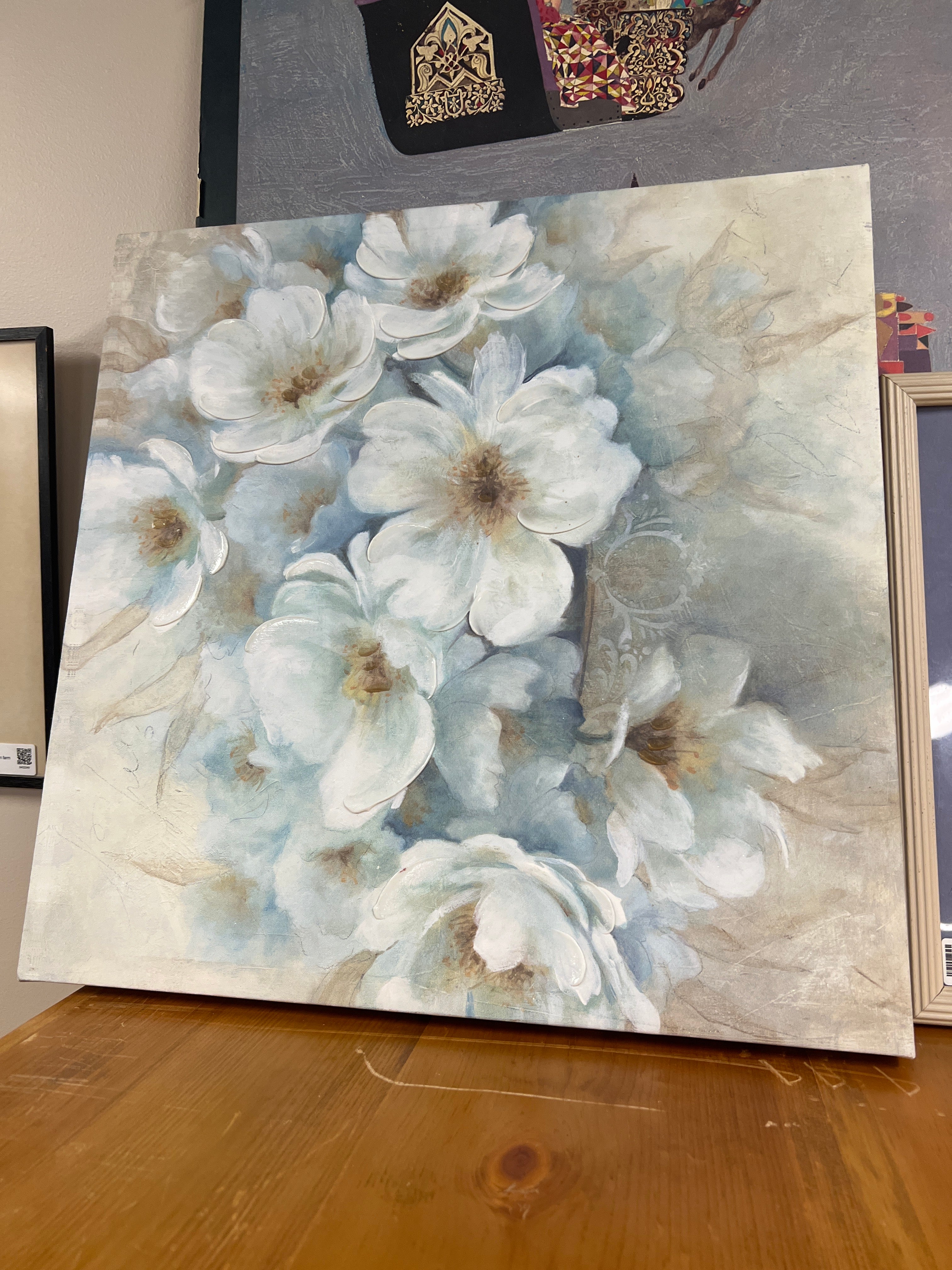Blue Flower Painting