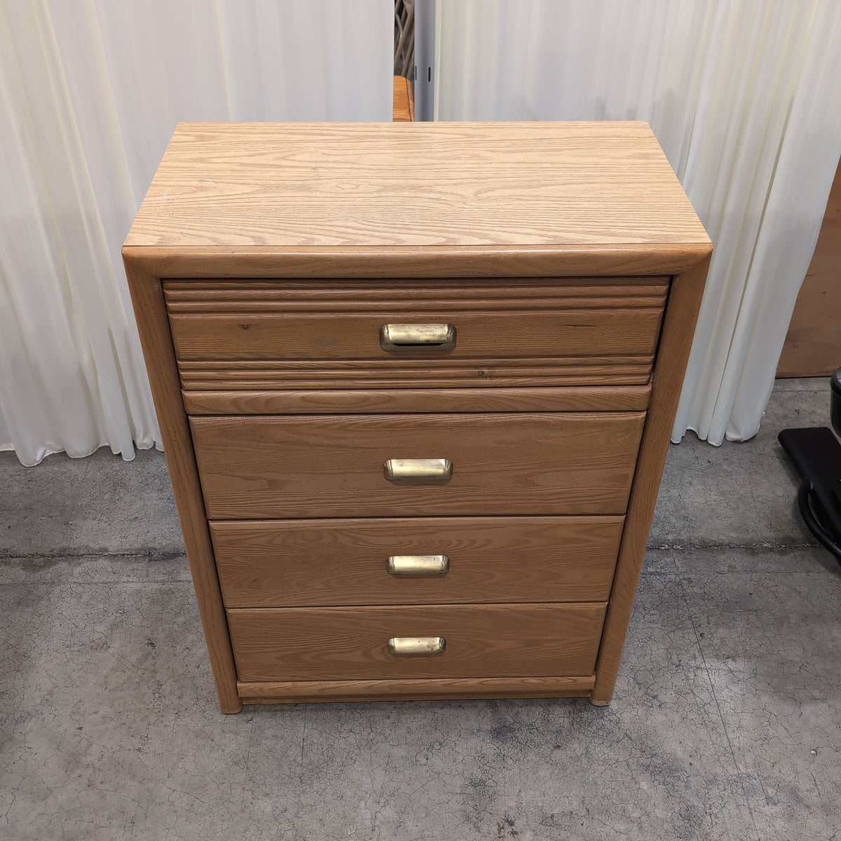 Traditional Style Four-Drawer Dresser in Wood