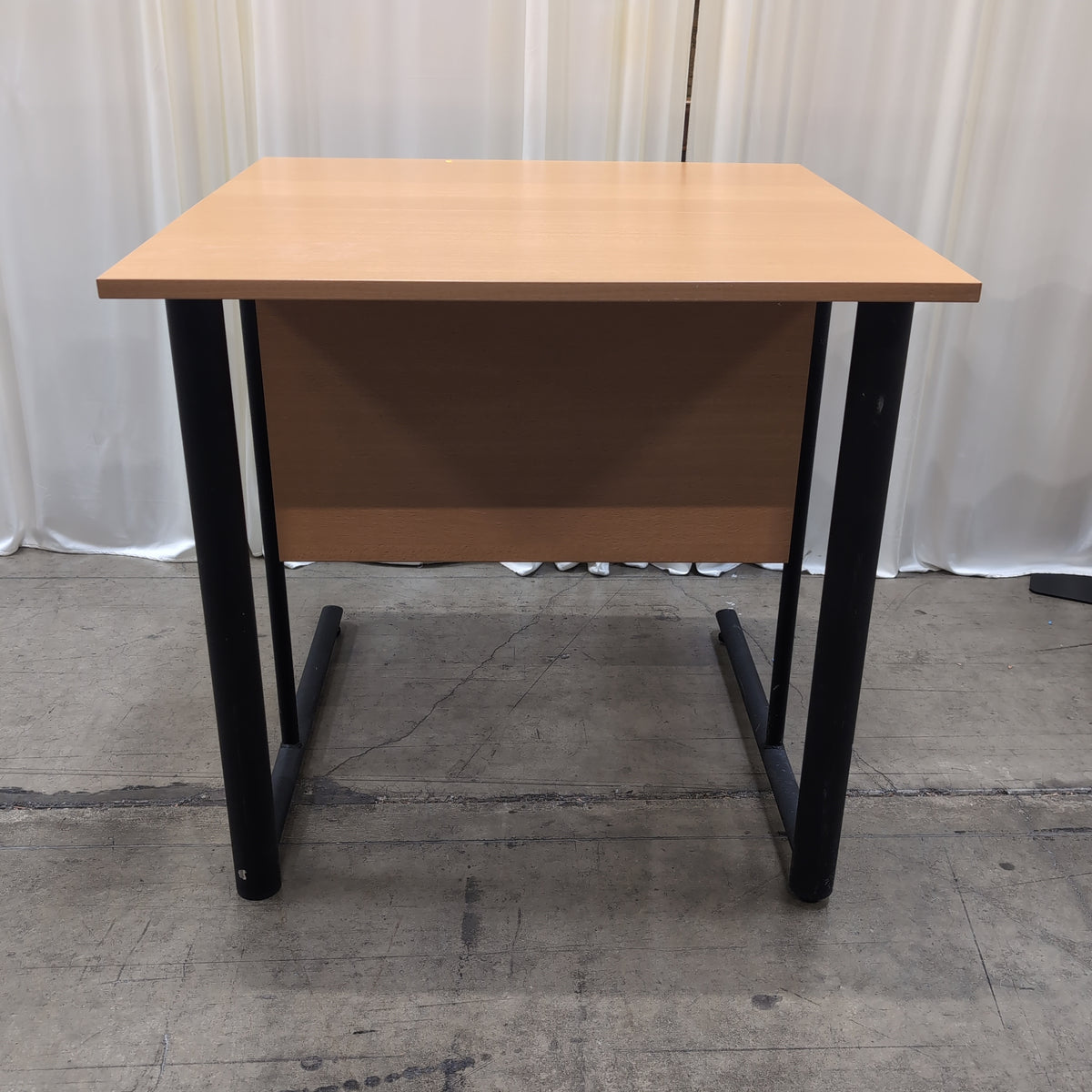 Simple Light Wood-Look Desk in Laminate