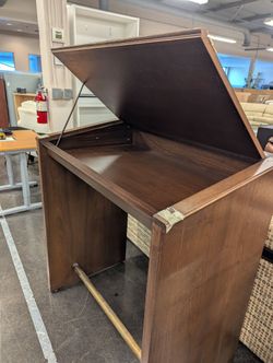 Wooden Lecture Podium