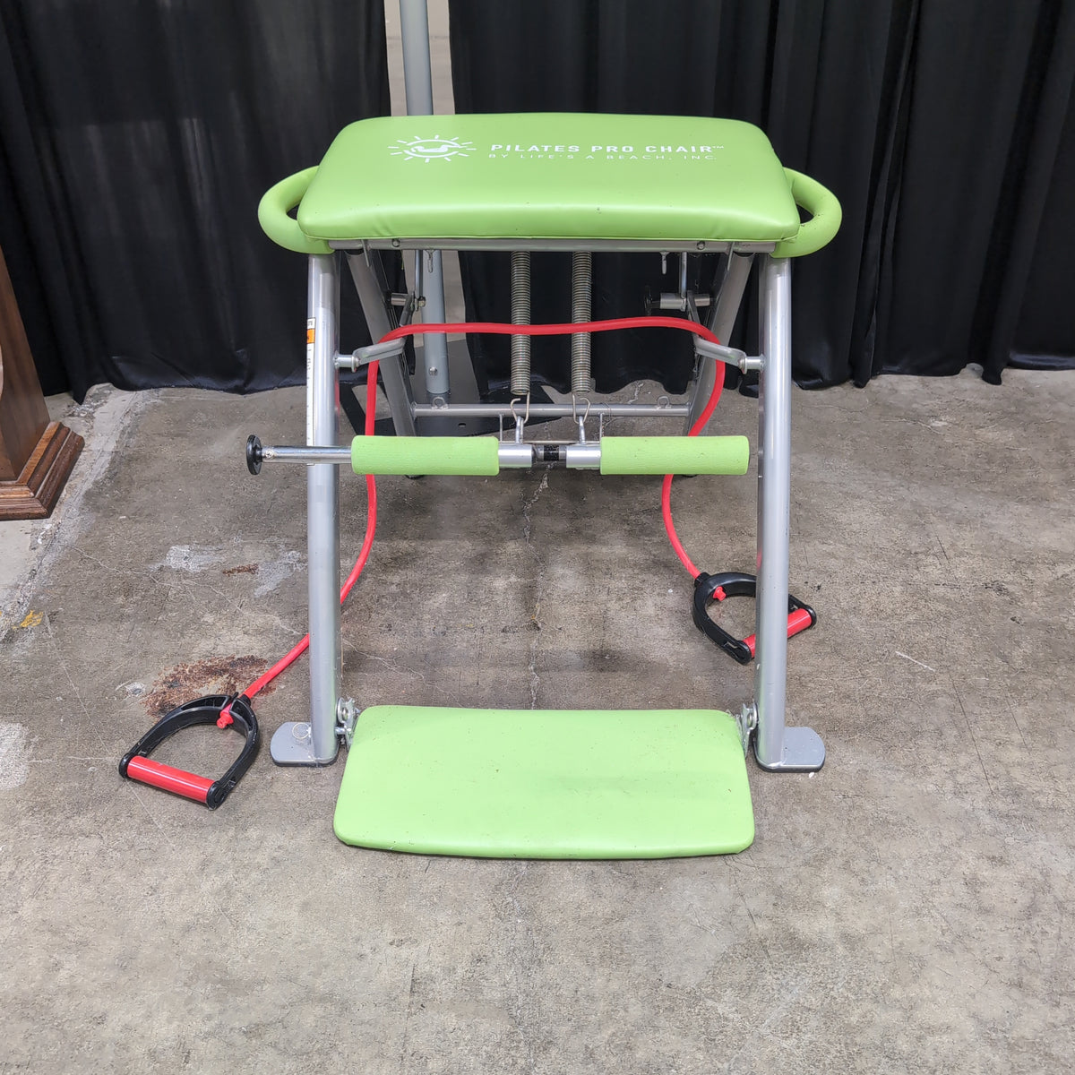 Pilates Pro Chair by Life's A Beach, Inc. with Resistance Bands