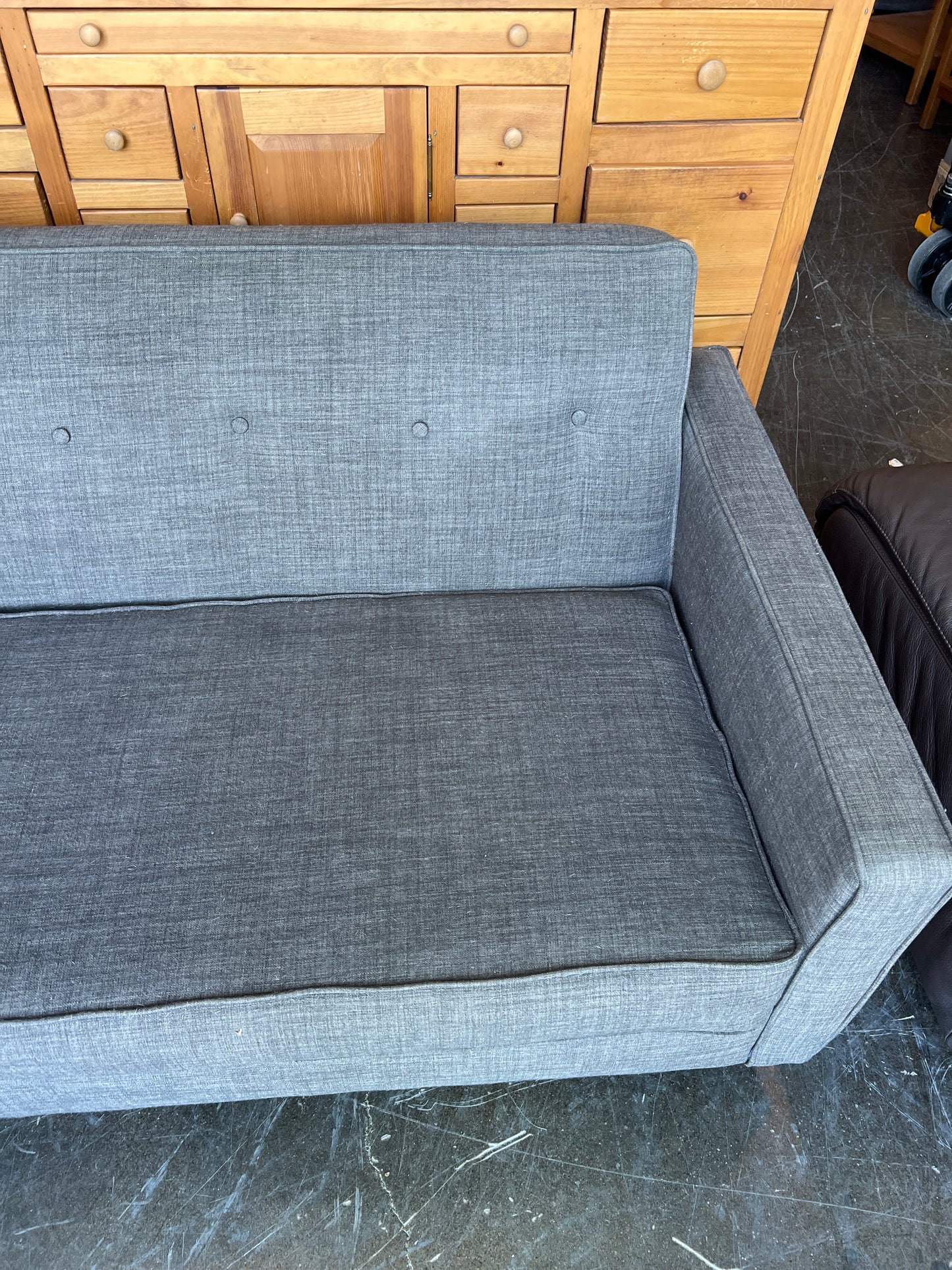 Gray Sleeper Futon