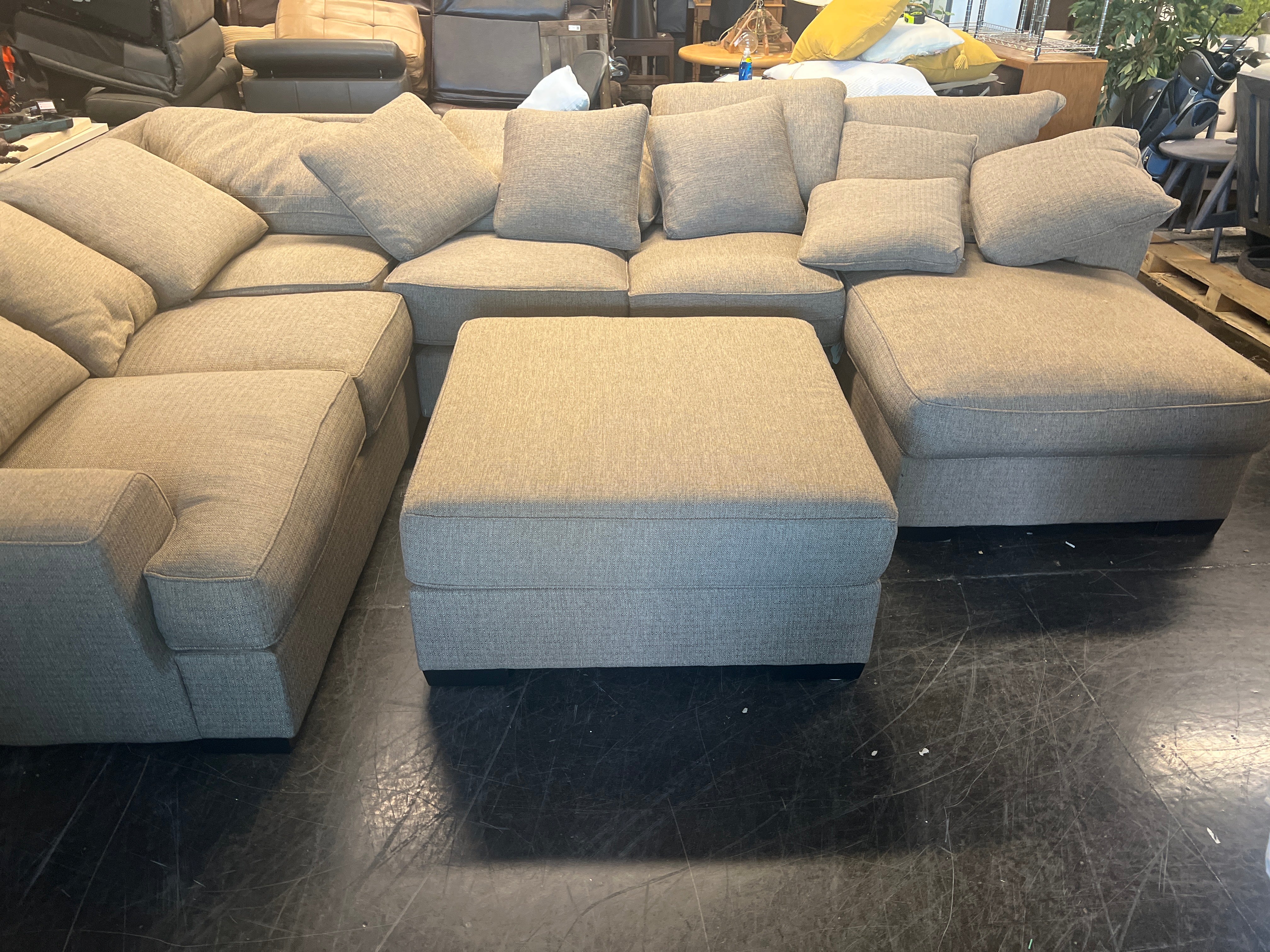Gray Sectional Sofa