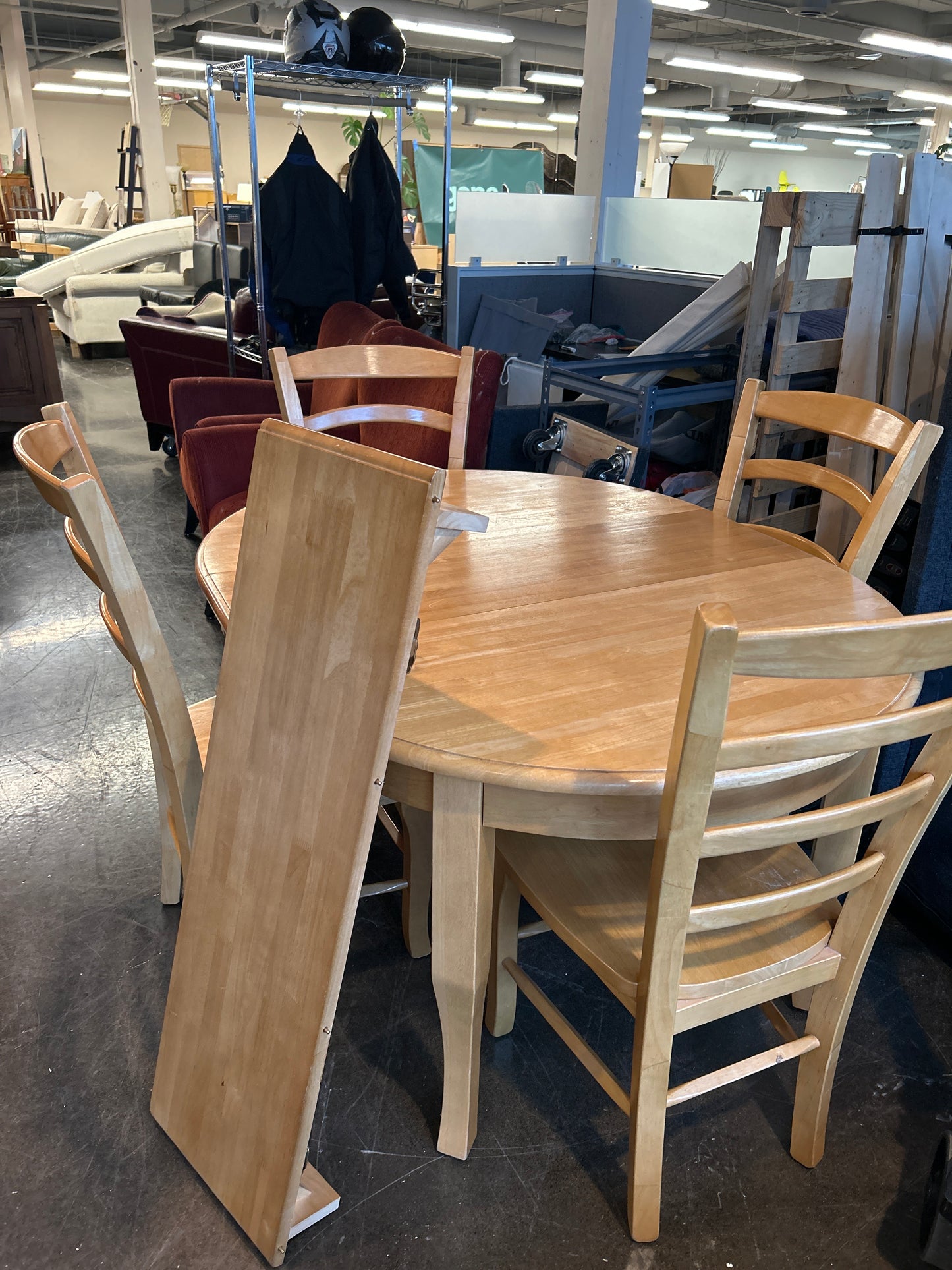 Oak 4pc Dining Set