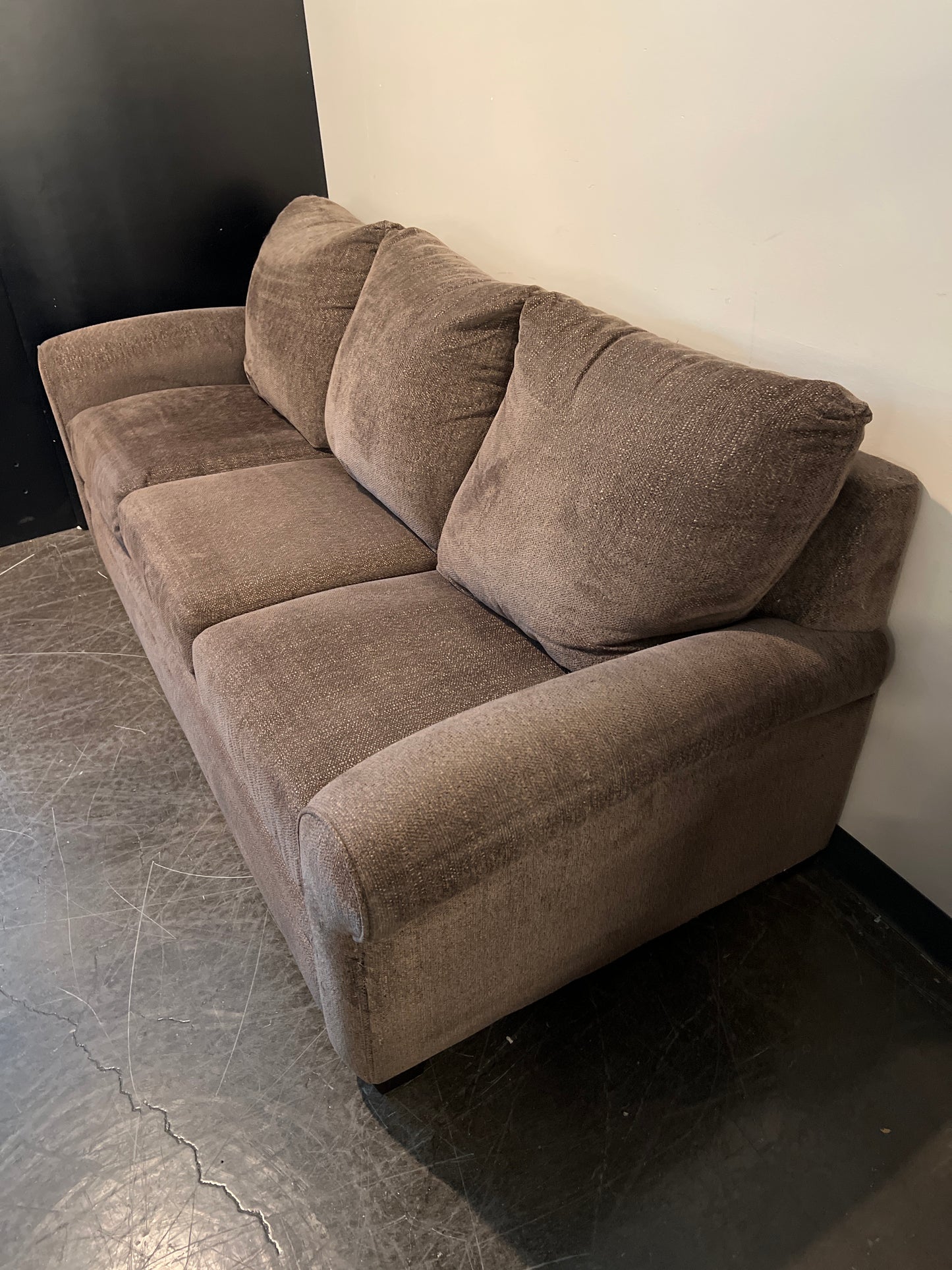 La-Z-Boy Brown Fabric 3-Seat Sofa