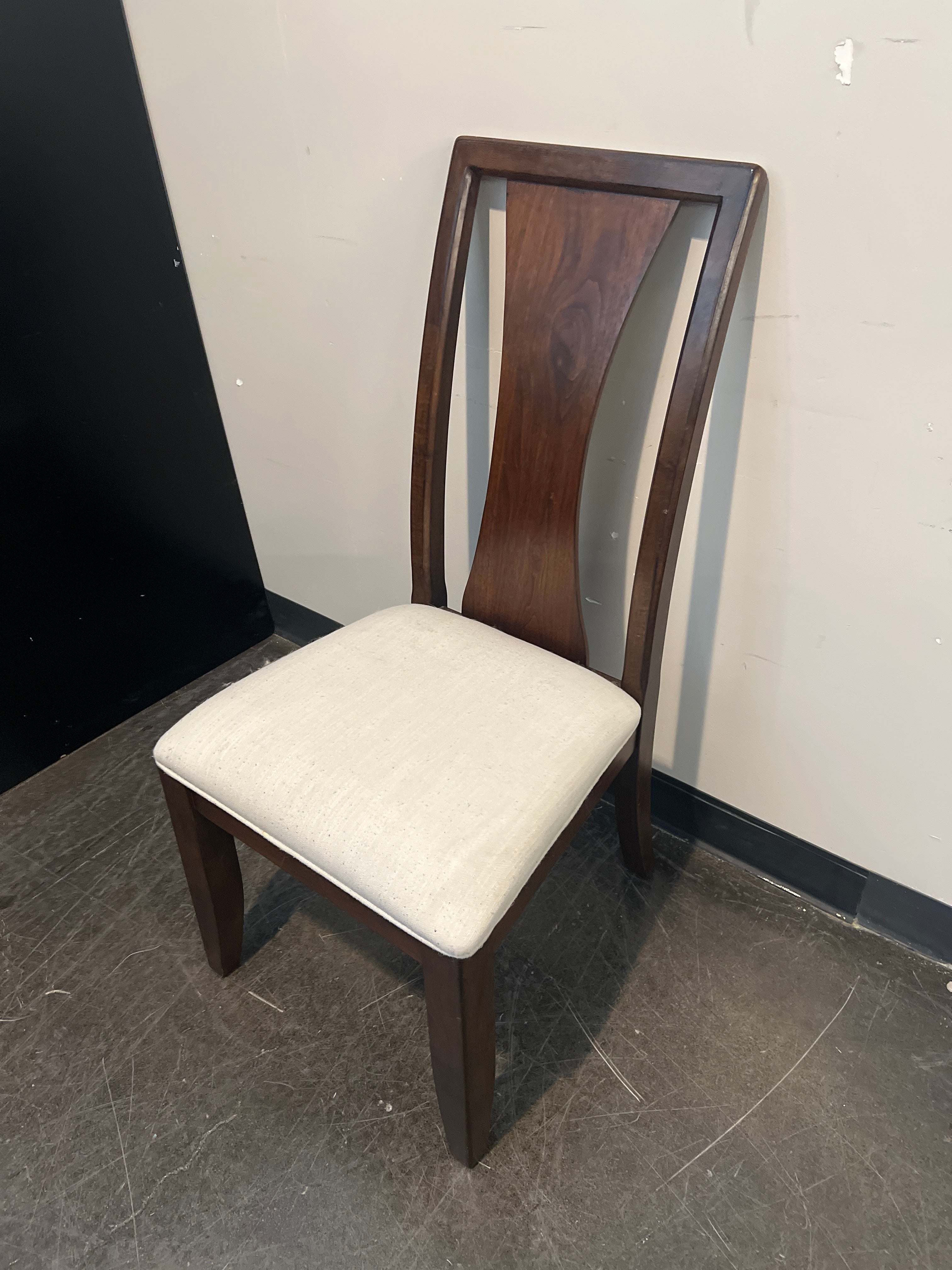 CORT Certified Wood Dining Chair with Upholstered Seat