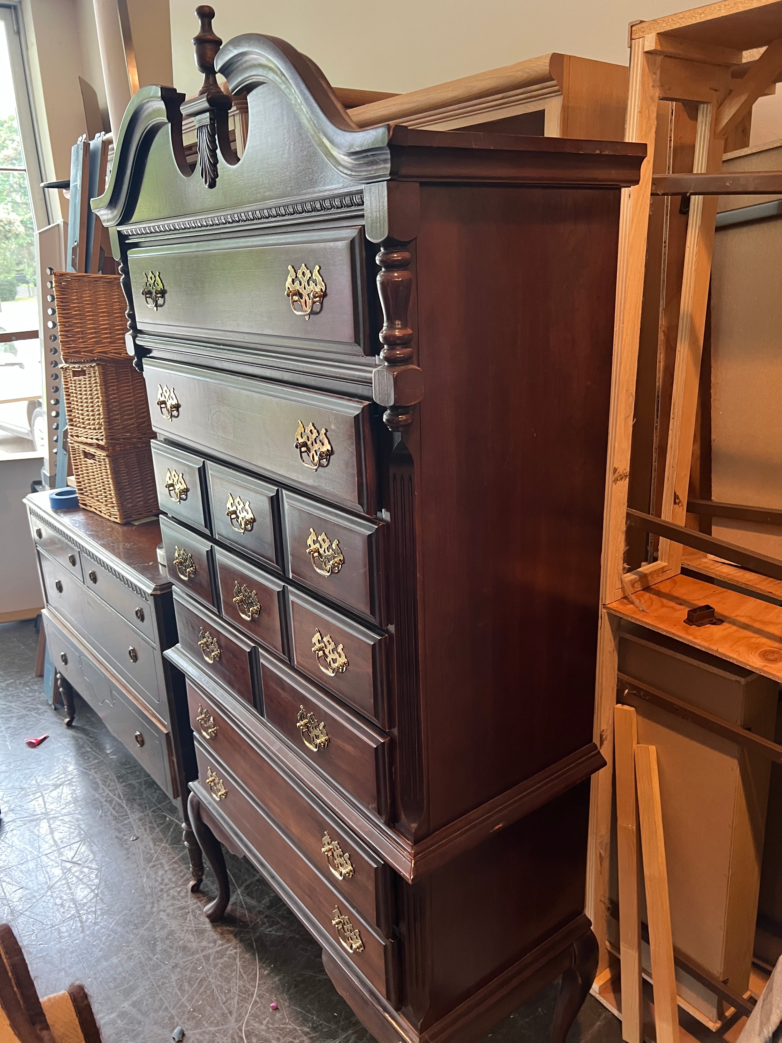 Traditional Highboy Dresser