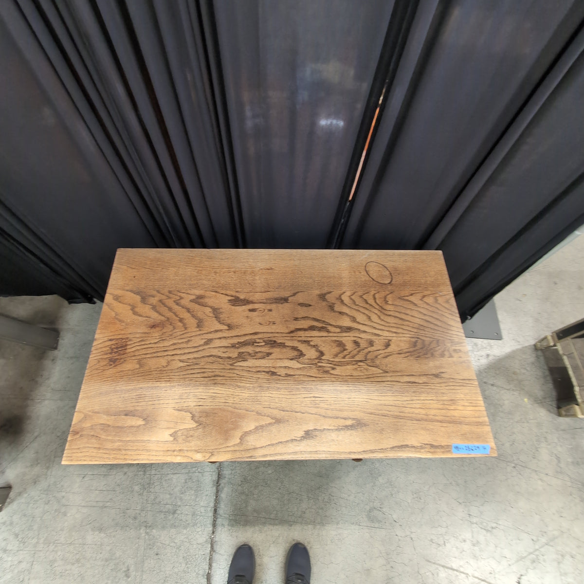 Arts and Crafts Style Wood Desk with Two Drawers
