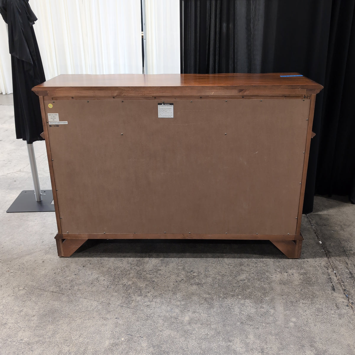 French Provincial Style Wood Buffet in Dark Wood