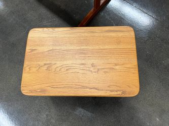 Small Oak Side Table – Rectangular
