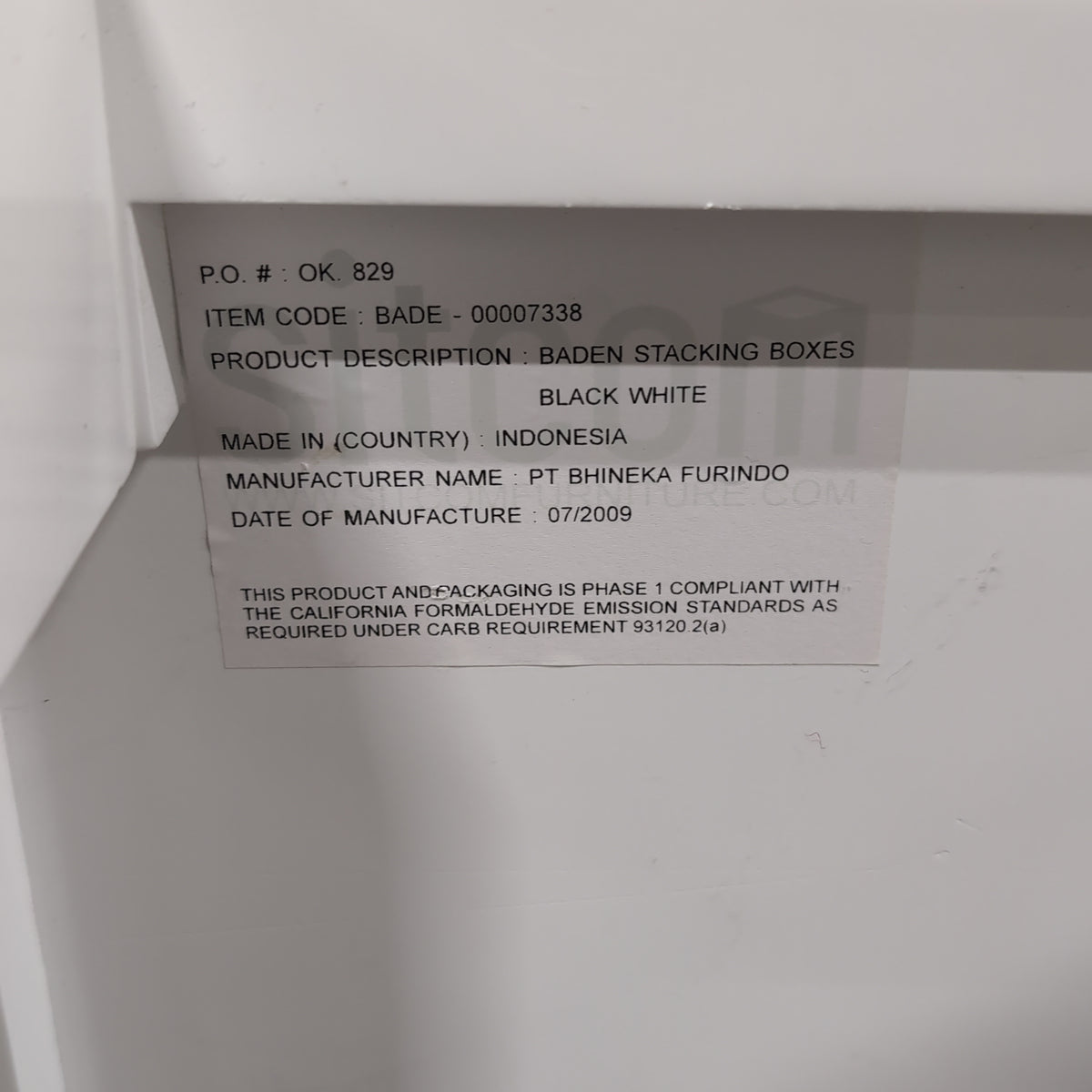 Modern White Square End Table with Storage Shelf